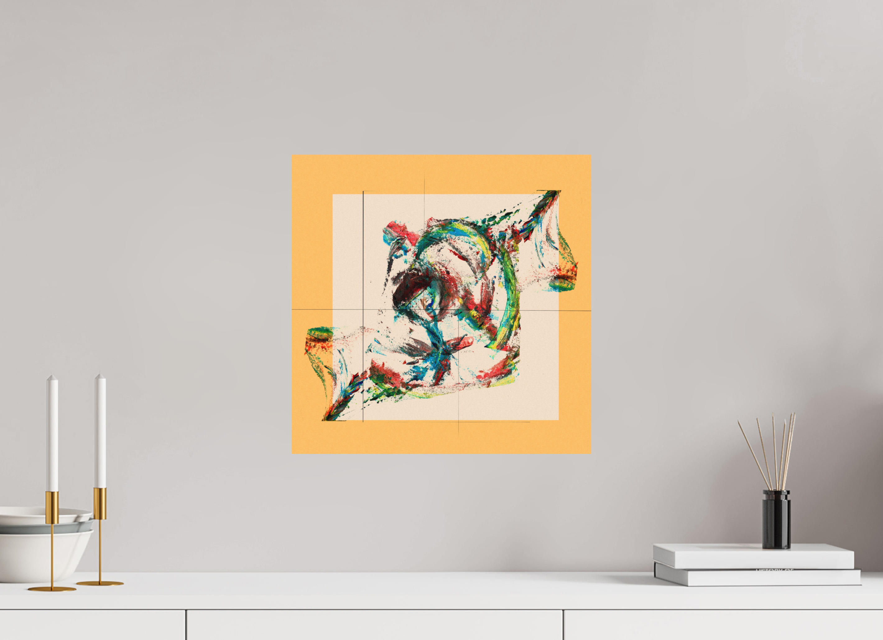 15 x 15″, Direct Print on Forex Roses