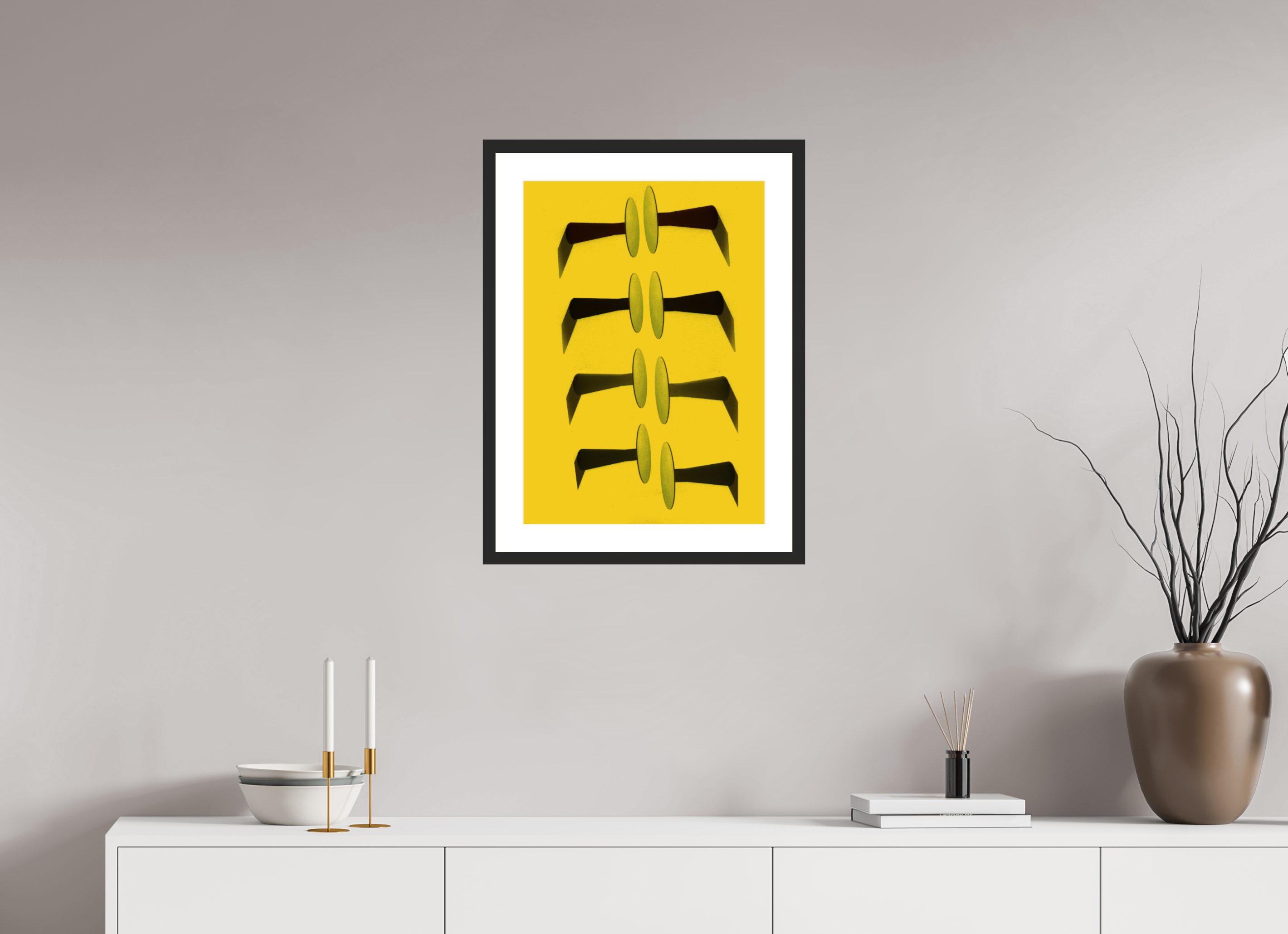 ISO A2 (42 x 59,4 cm), Fuji Crystal Archive Print Framed (Black) Black Mesa