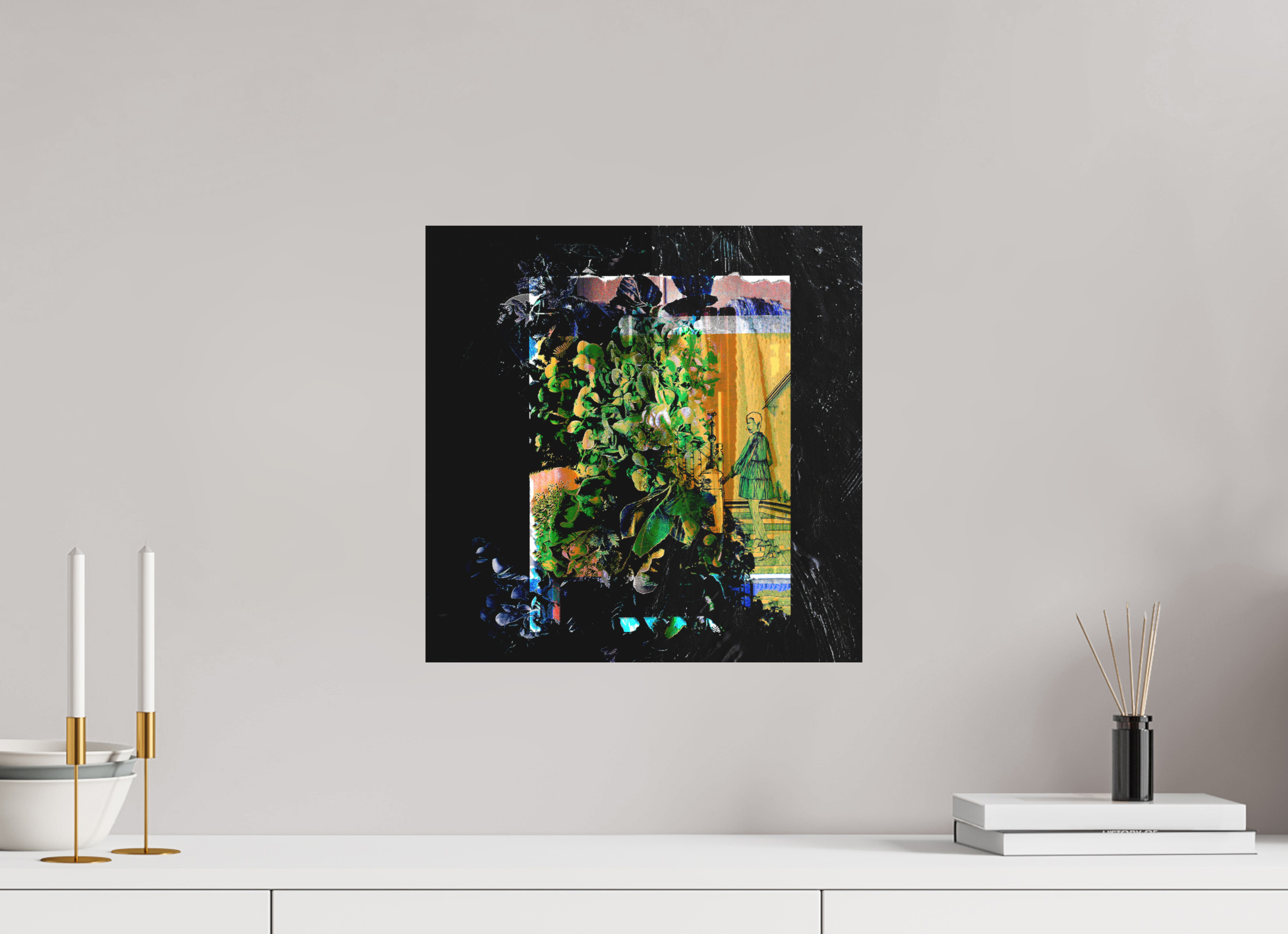 15 x 15″, Aluminum Dibond Imposter Syndrome