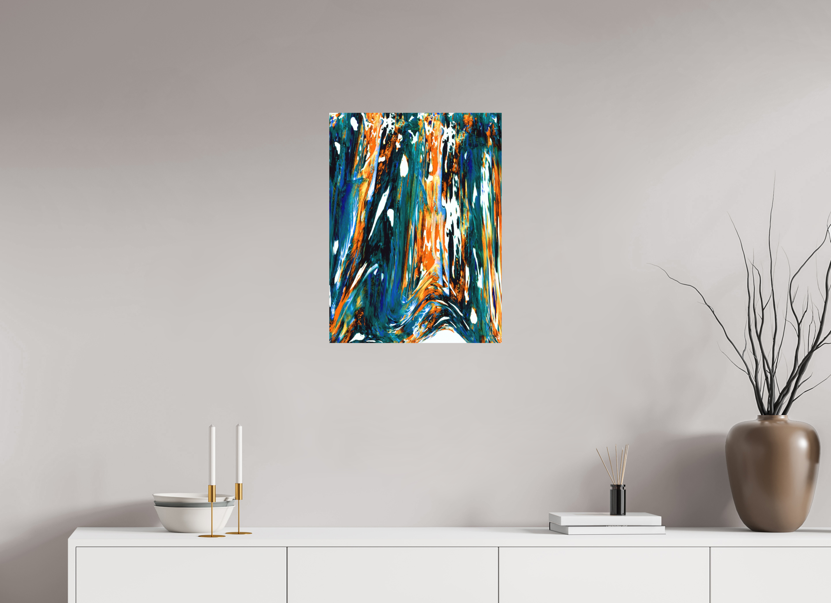 18 x 24″, Aluminum Dibond Ponds