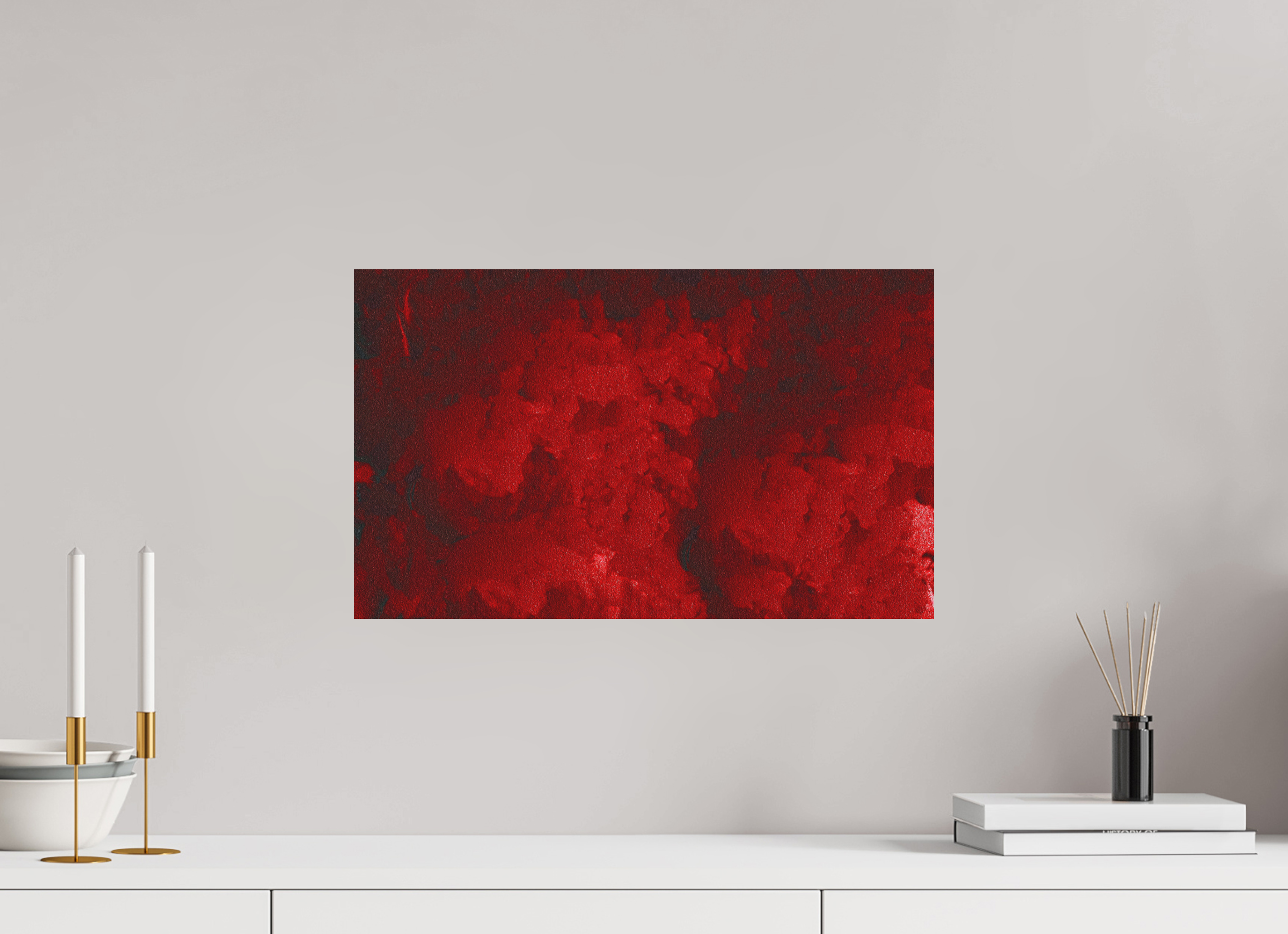 19.9 x 12″, Aluminum Dibond Blood Drive