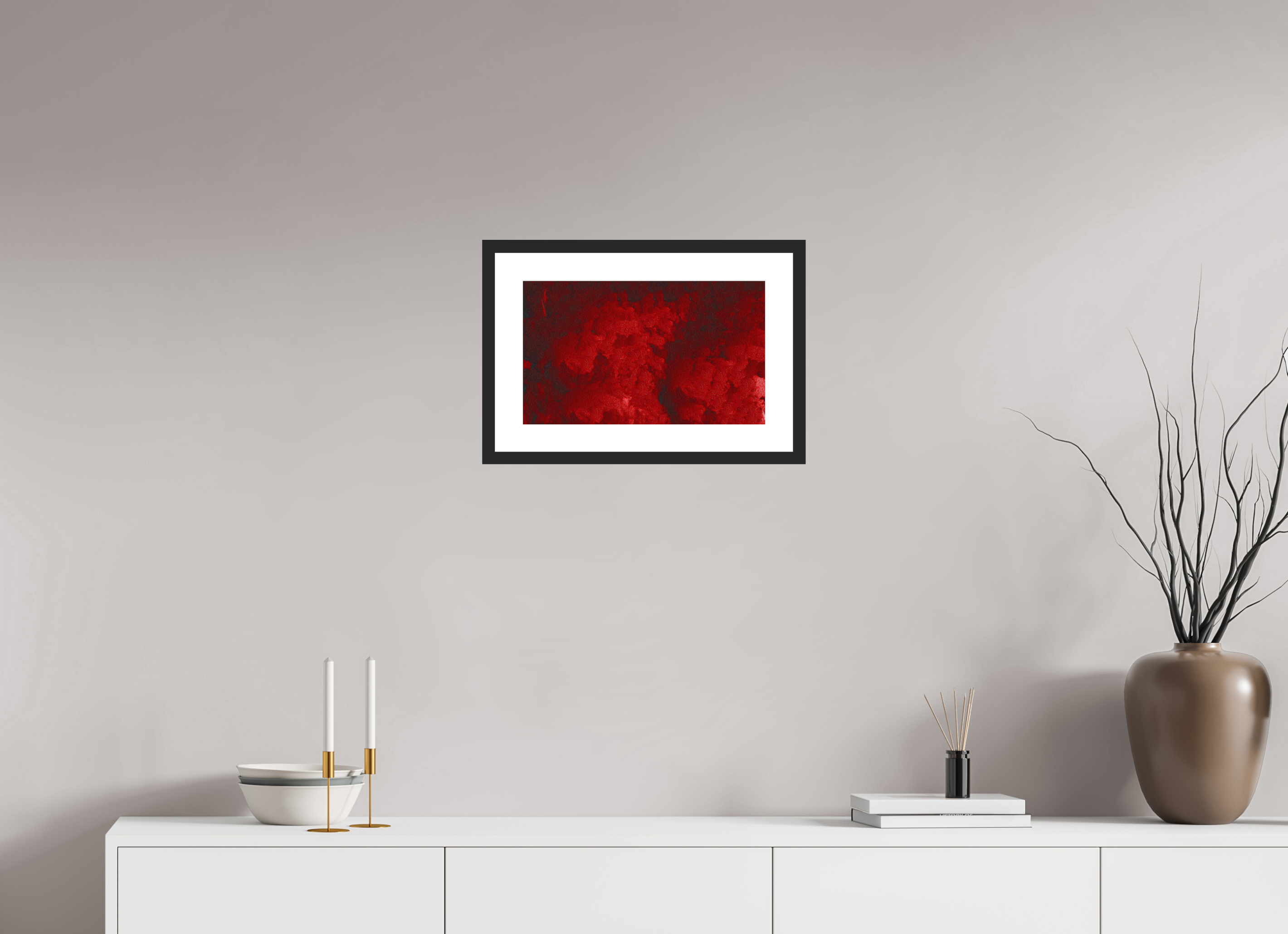 16.6 x 10″, Fuji Crystal Archive Print Framed (Black) Blood Drive