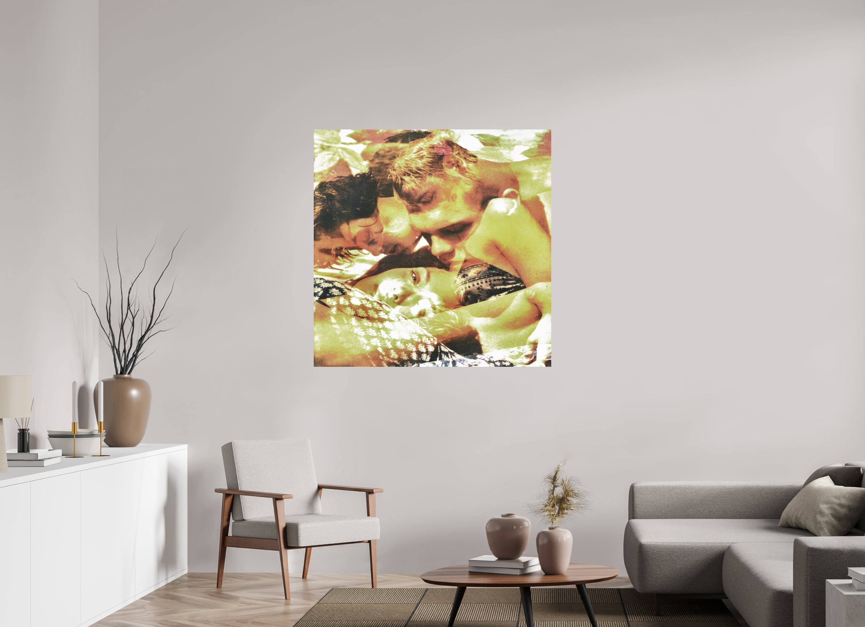 45 x 45″, Direct Print on Forex fitch