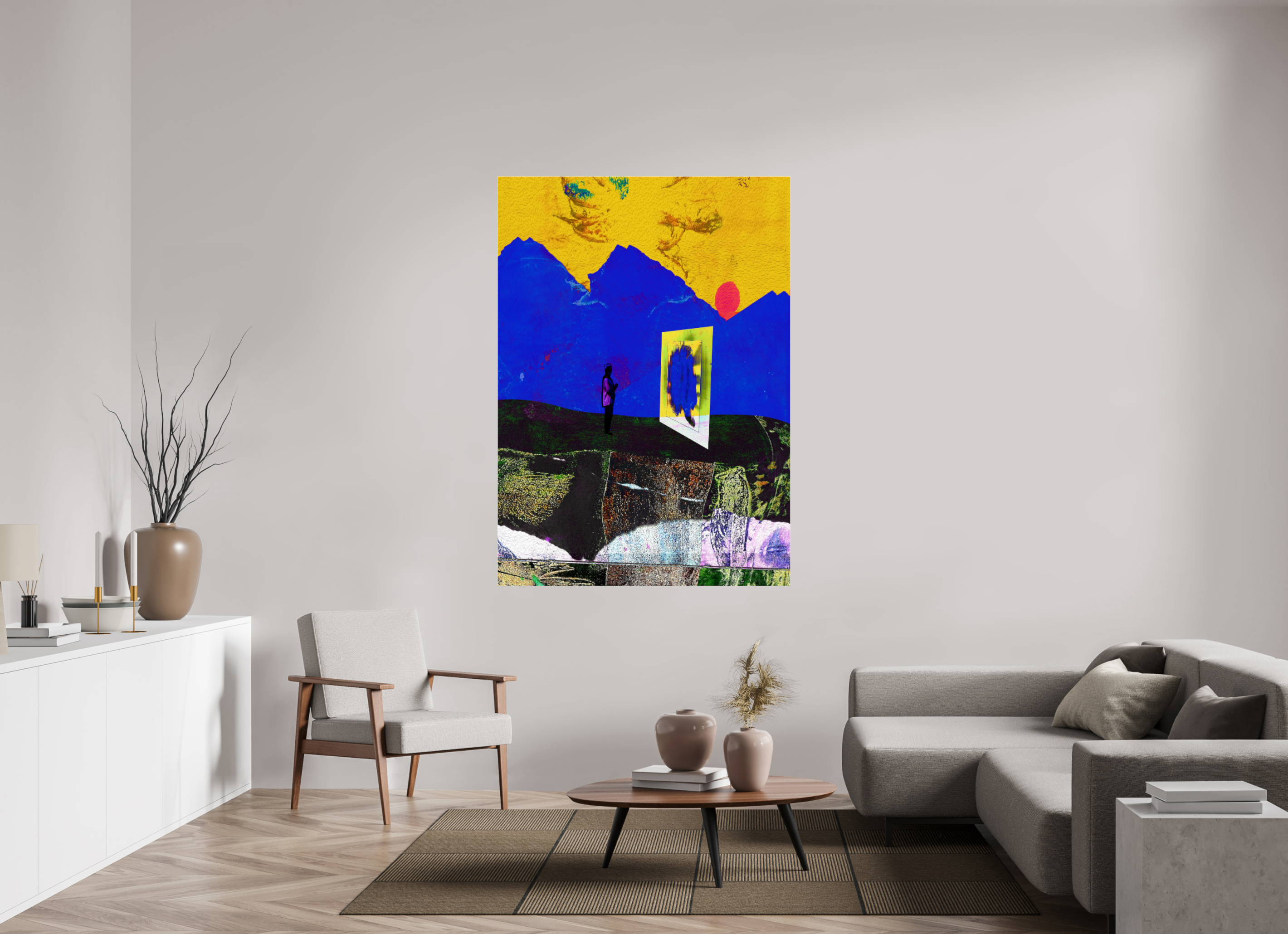 47 x 65.8″, Photo Print Under Acrylic Glass Portals
