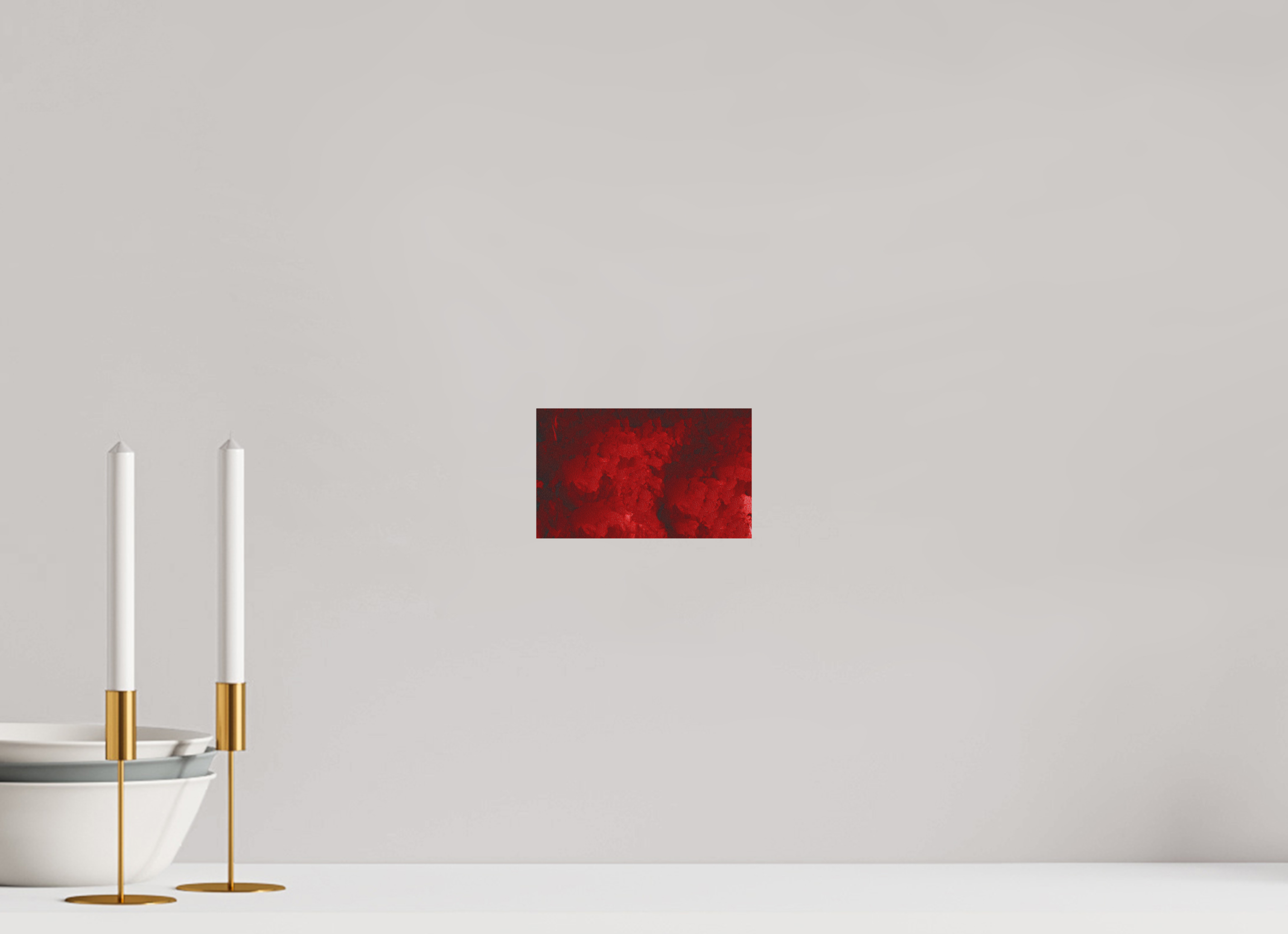 6.7 x 4″, Aluminum Dibond Blood Drive