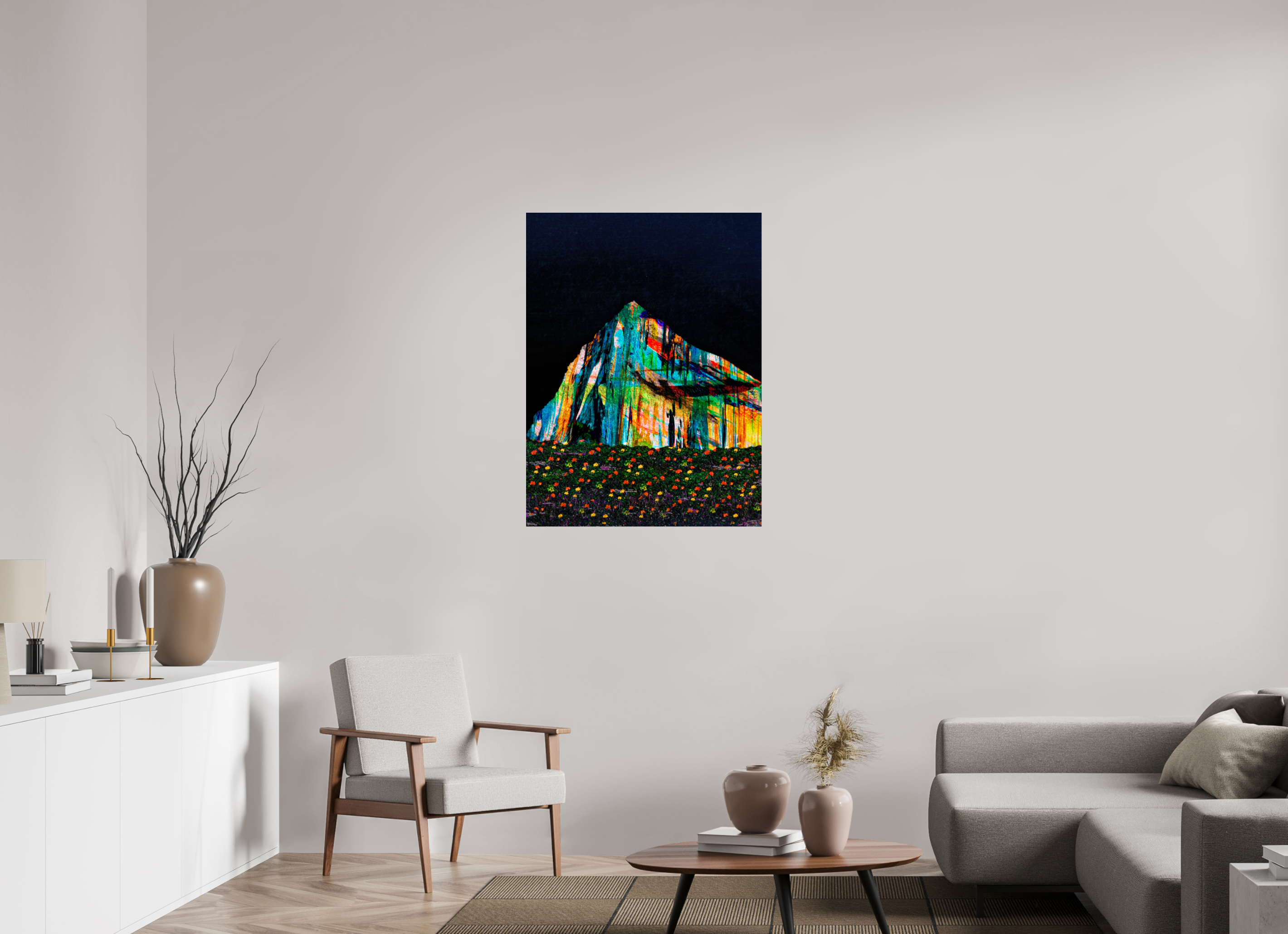 30 x 40″, Photo Print Under Acrylic Glass Meadows