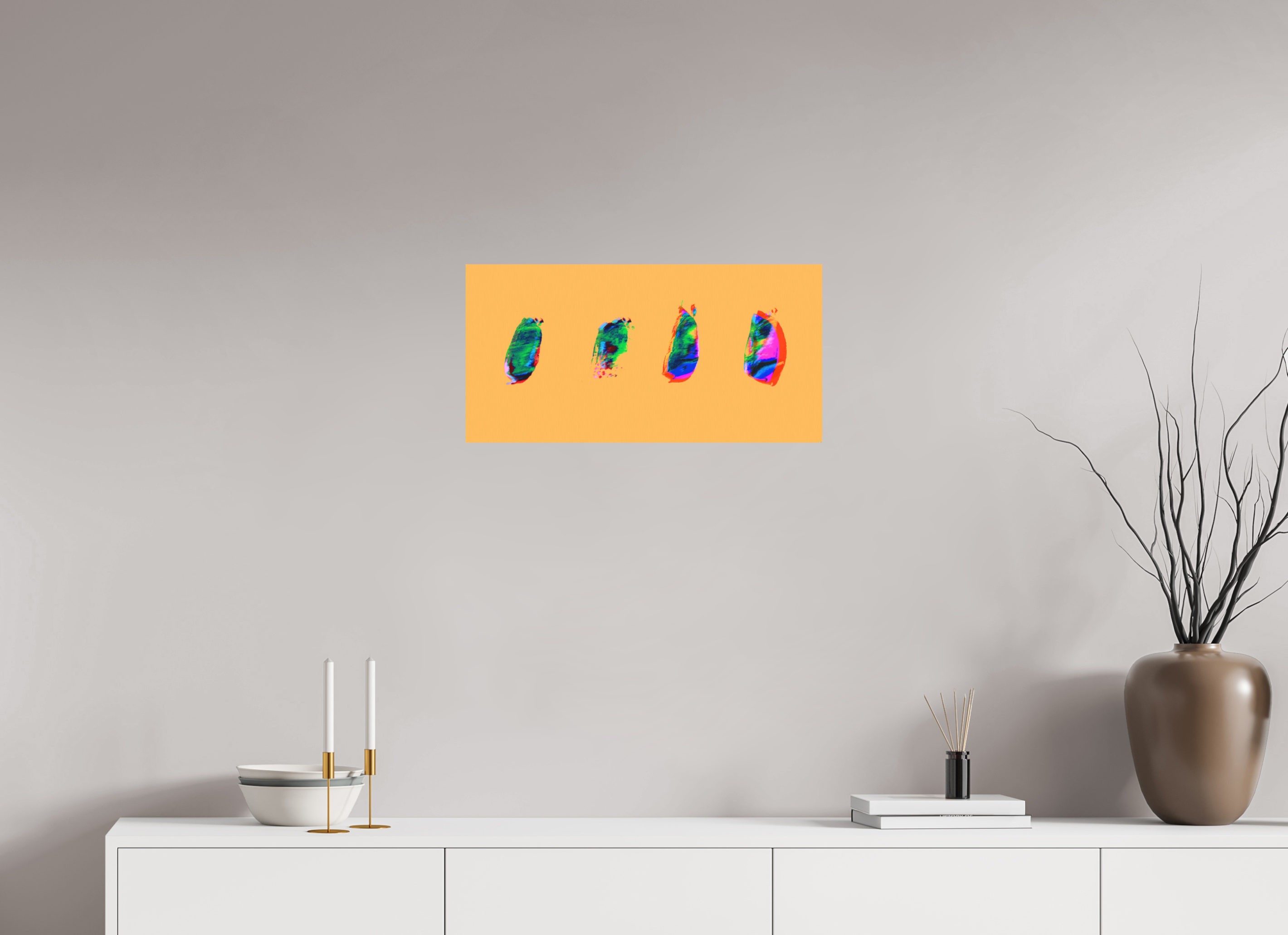 24 x 12″, Aluminum Dibond Motion