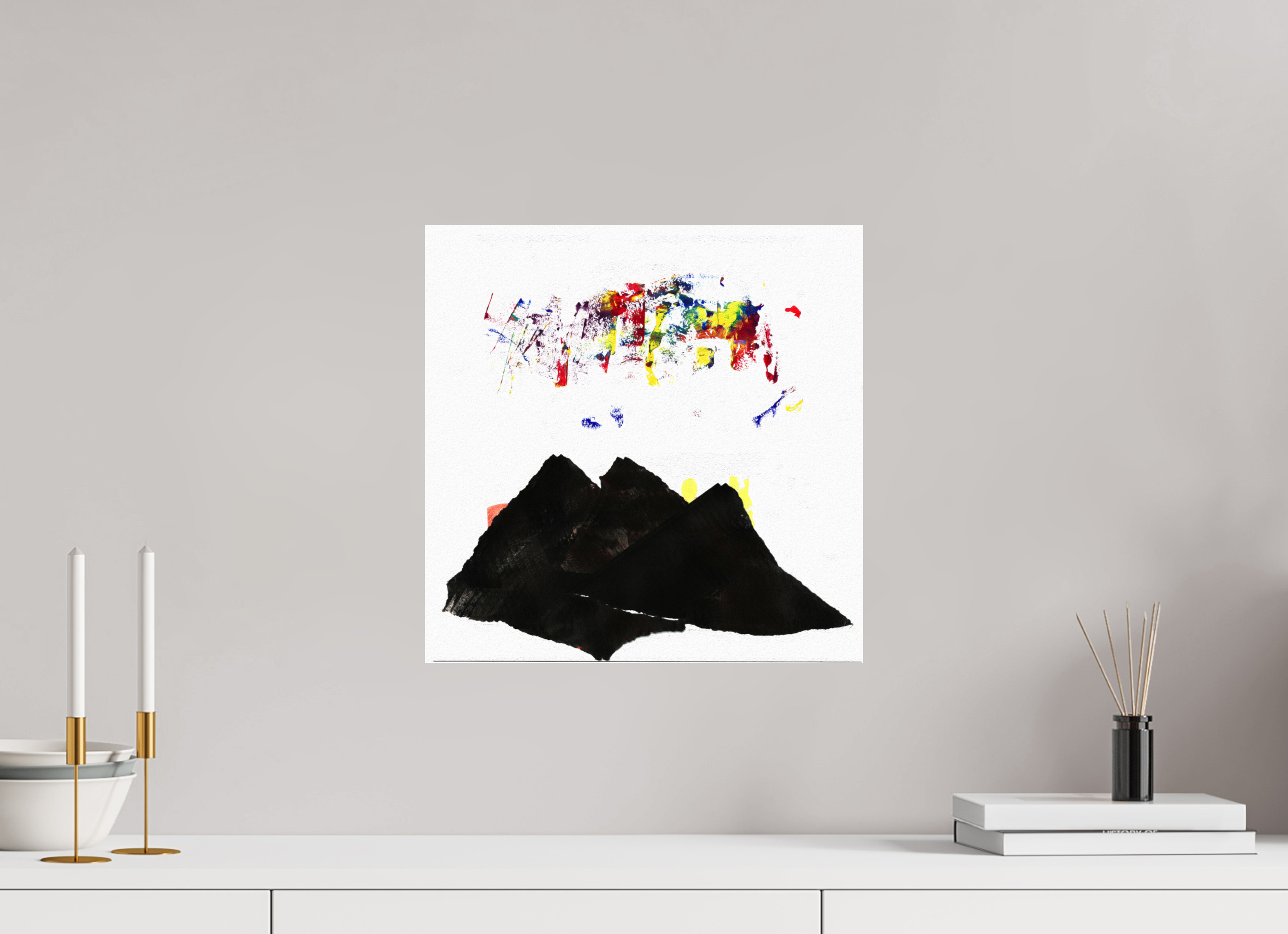 15 x 15″, Photo Print Under Acrylic Glass Northern Lights