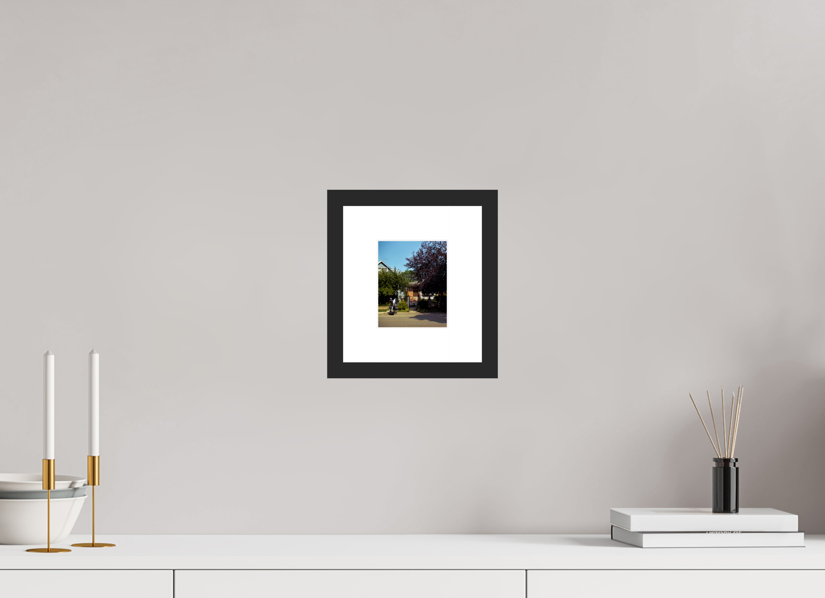 4 x 5″, Fuji Crystal Archive Print Framed (Black) Soft