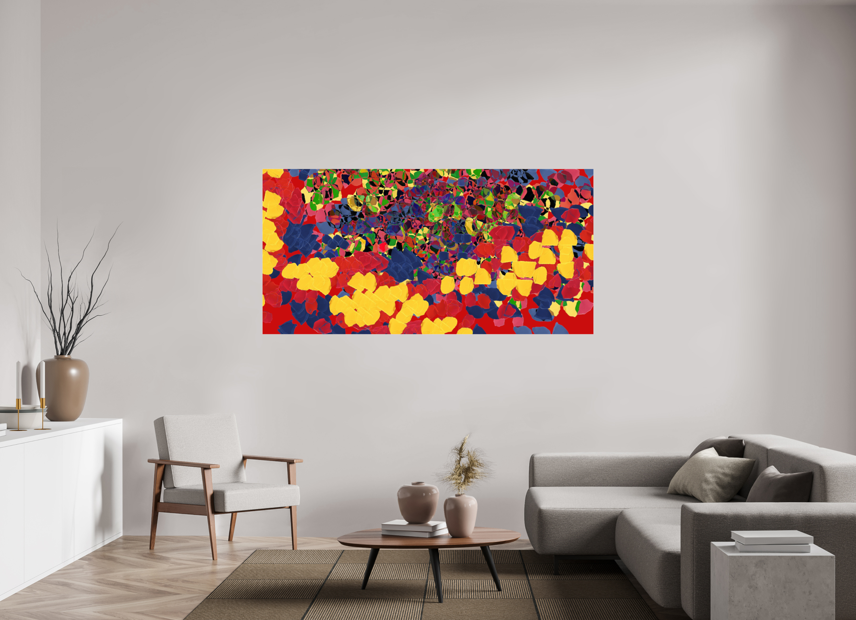 78 x 39″, Photo Print Under Acrylic Glass layer