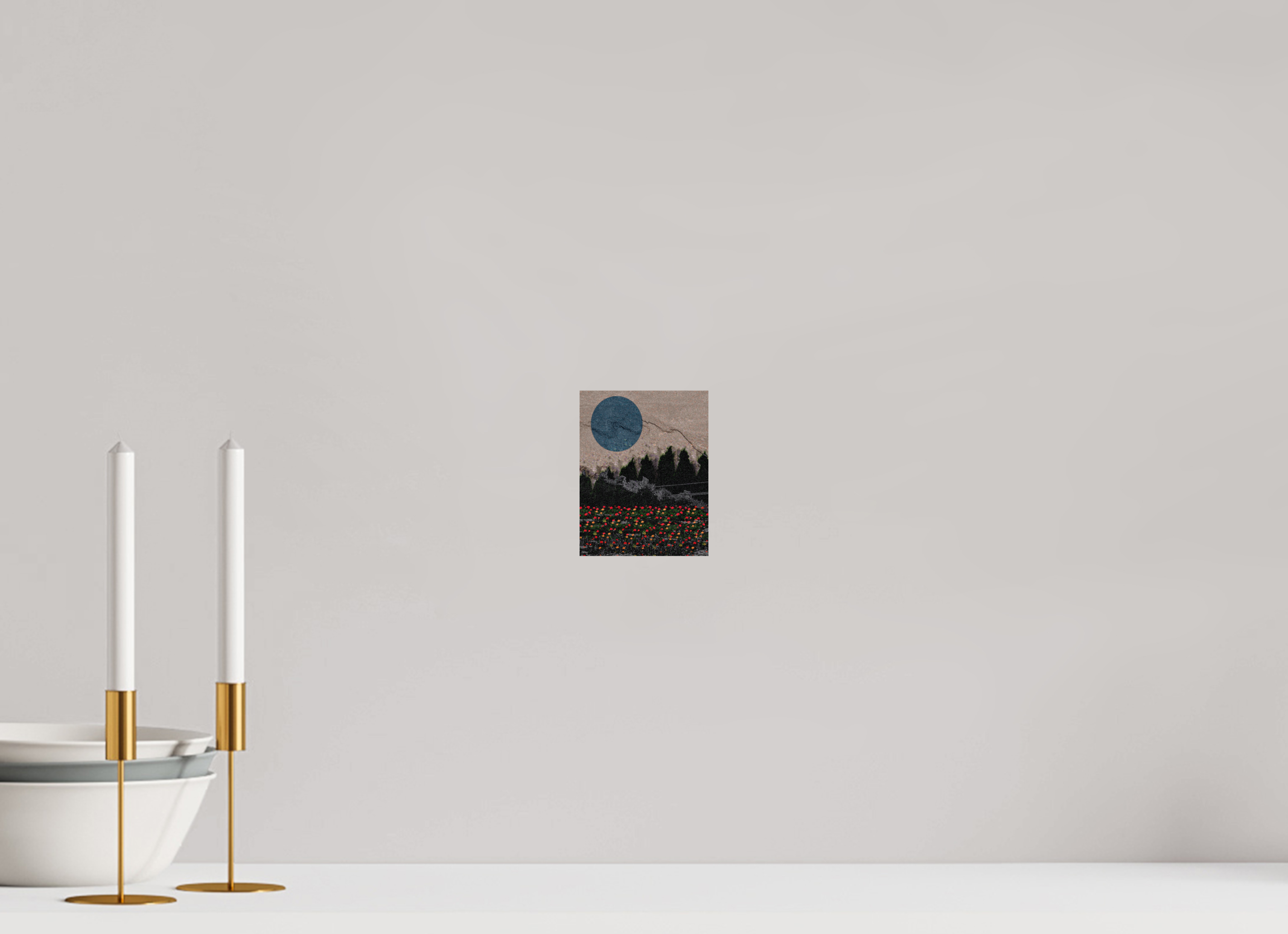 4 x 5.2″, Fine Art Print garden