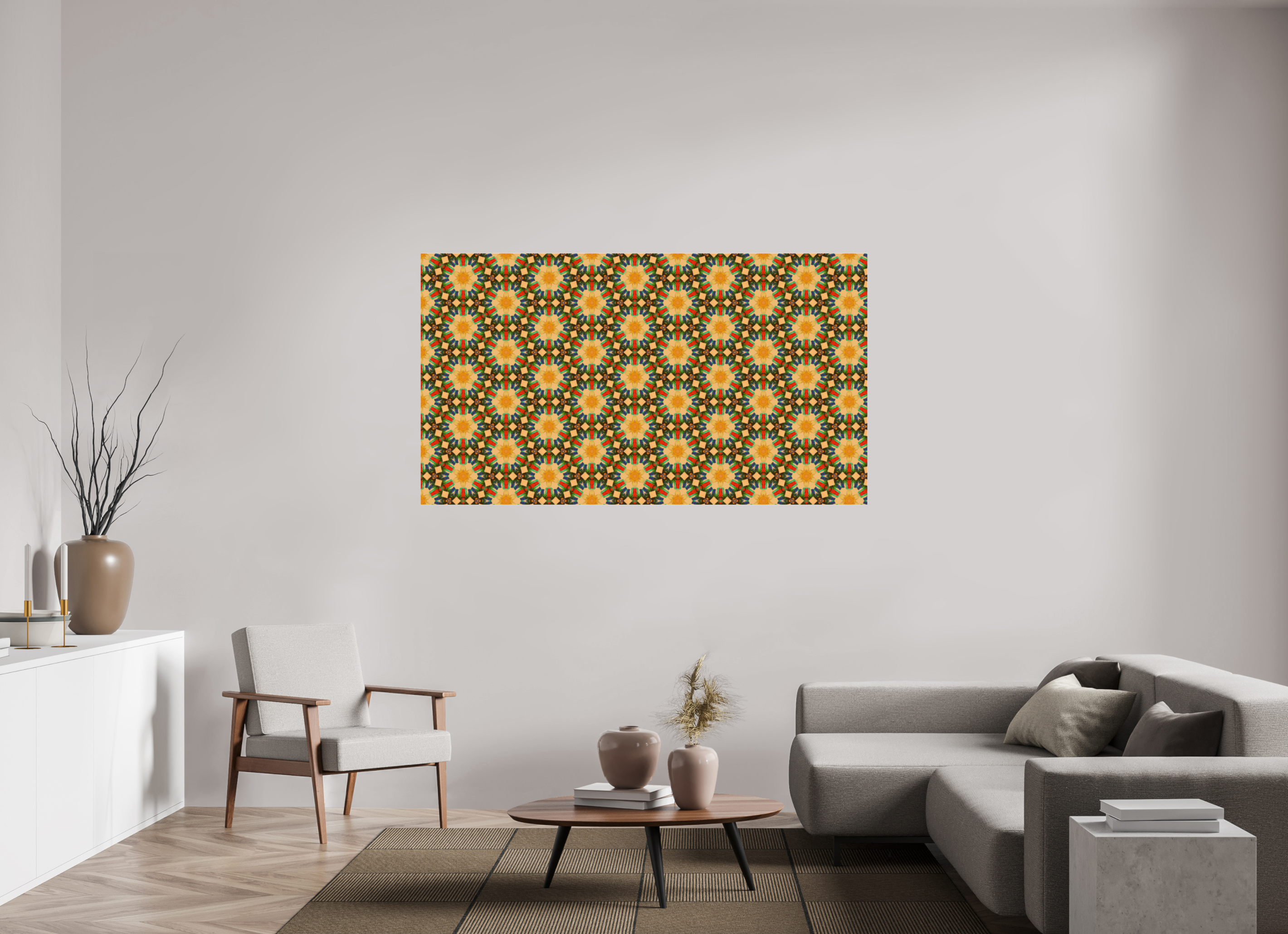 70 x 39.4″, Photo Print Under Acrylic Glass Harmony, Respect, Purity, and Tranquility