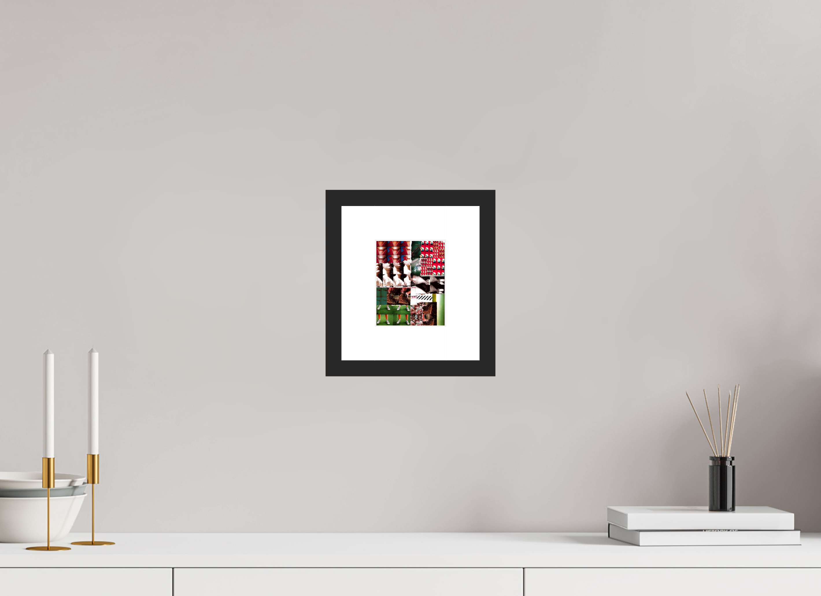 4 x 4.9″, Fuji Crystal Archive Print Framed (Black) Replication