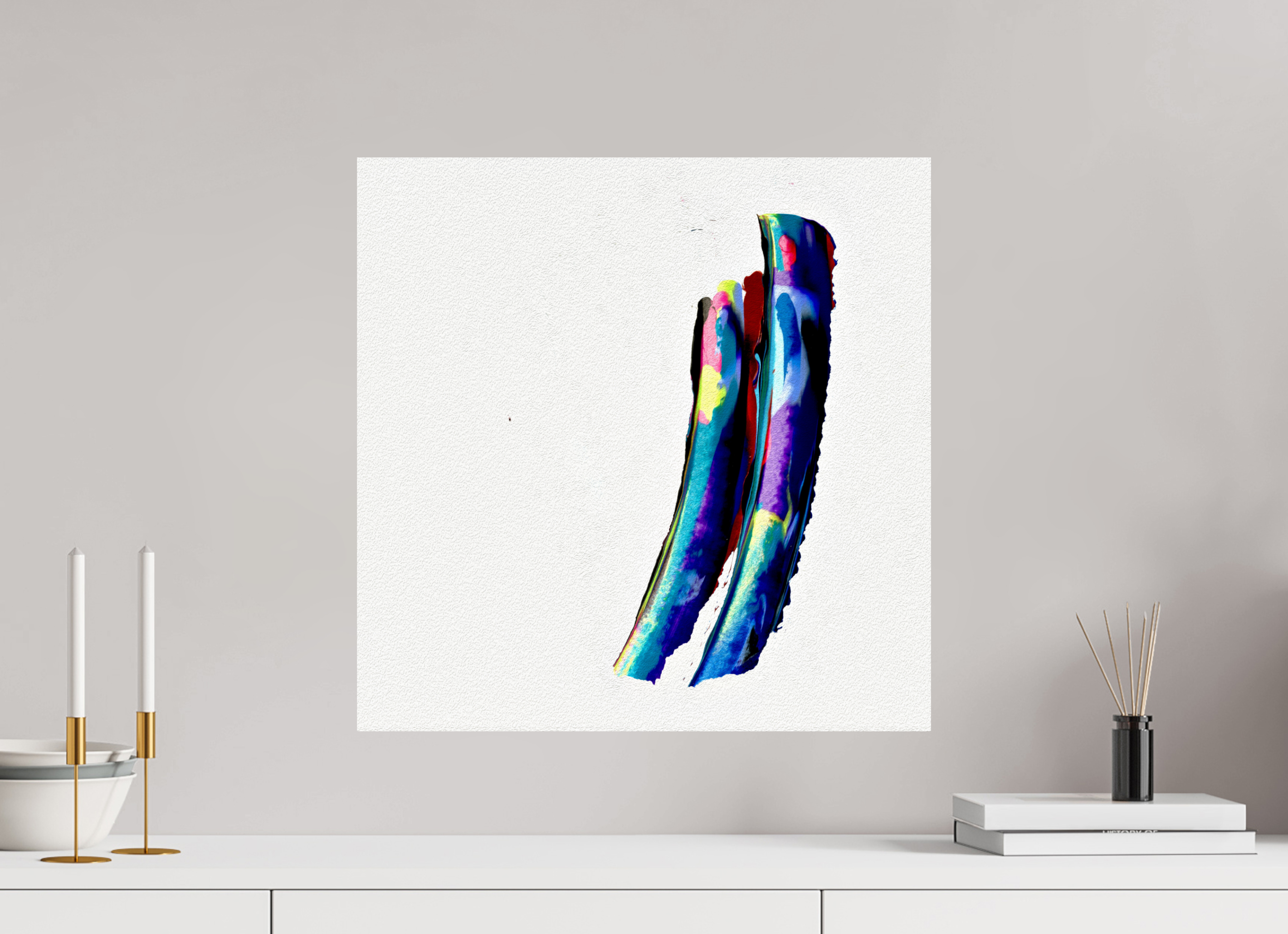 20 x 20″, Fine Art Print 2 Fish