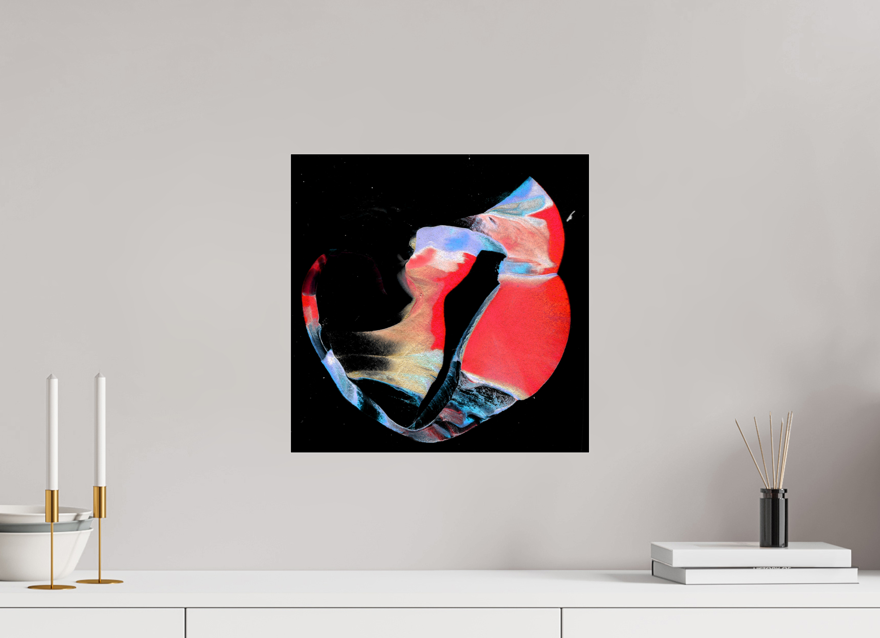 15 x 15″, Photo Print Under Acrylic Glass Sands Of Times