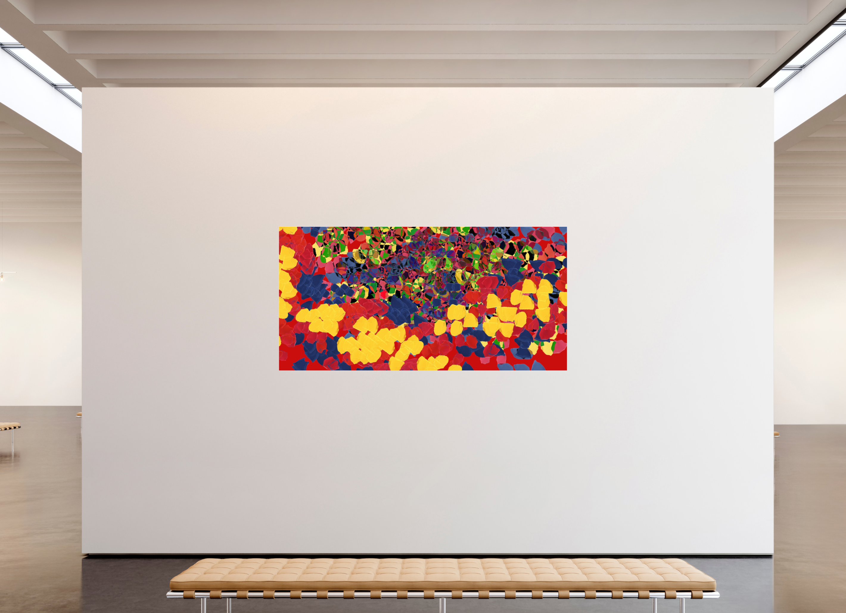 86 x 43″, Photo Print Under Acrylic Glass layer