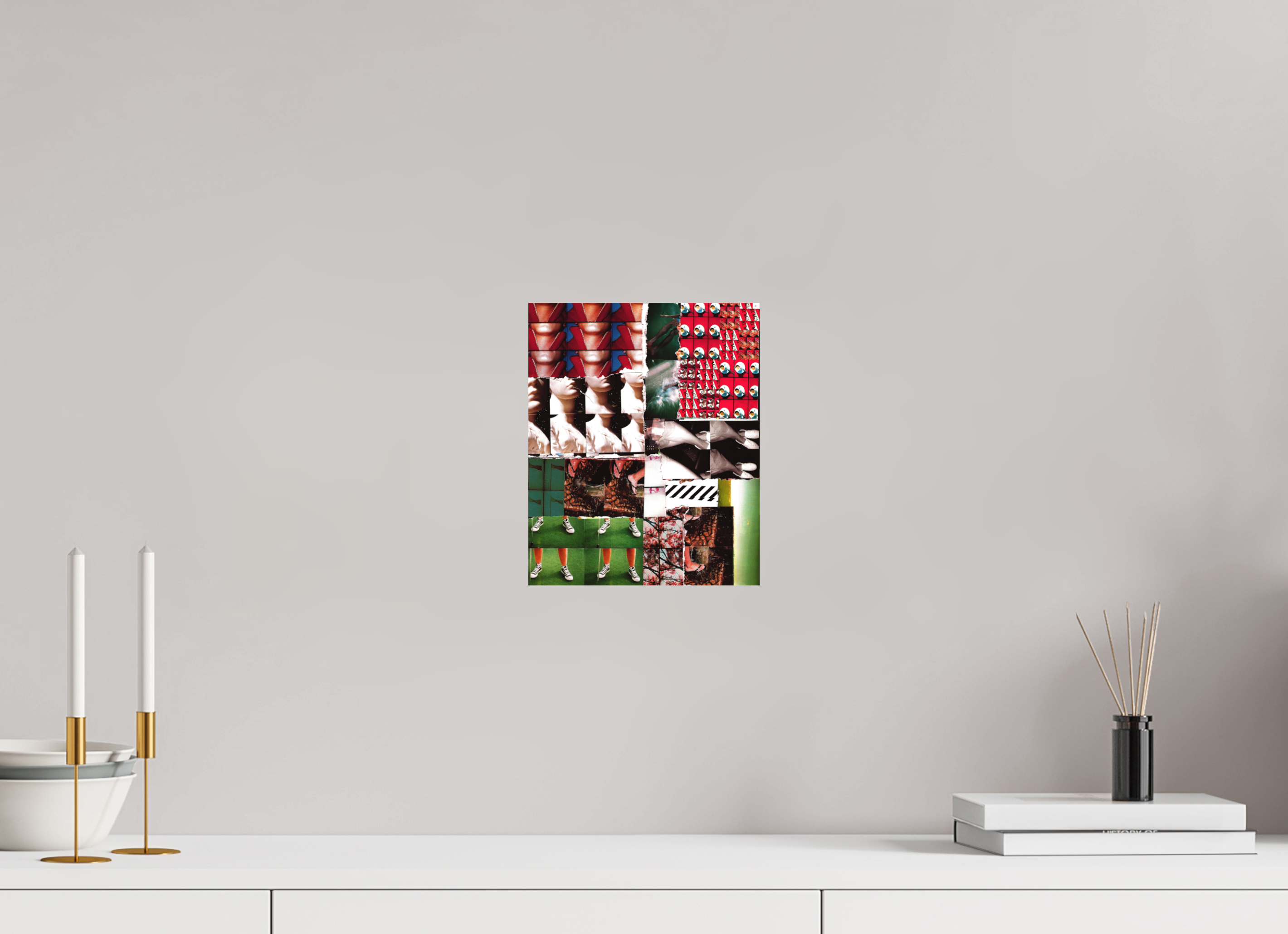 8 x 9.8″, Aluminum Dibond Replication