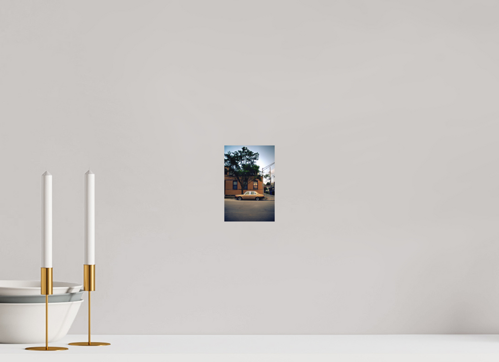 4 x 6.1″, Direct Print on Forex Golden Glow