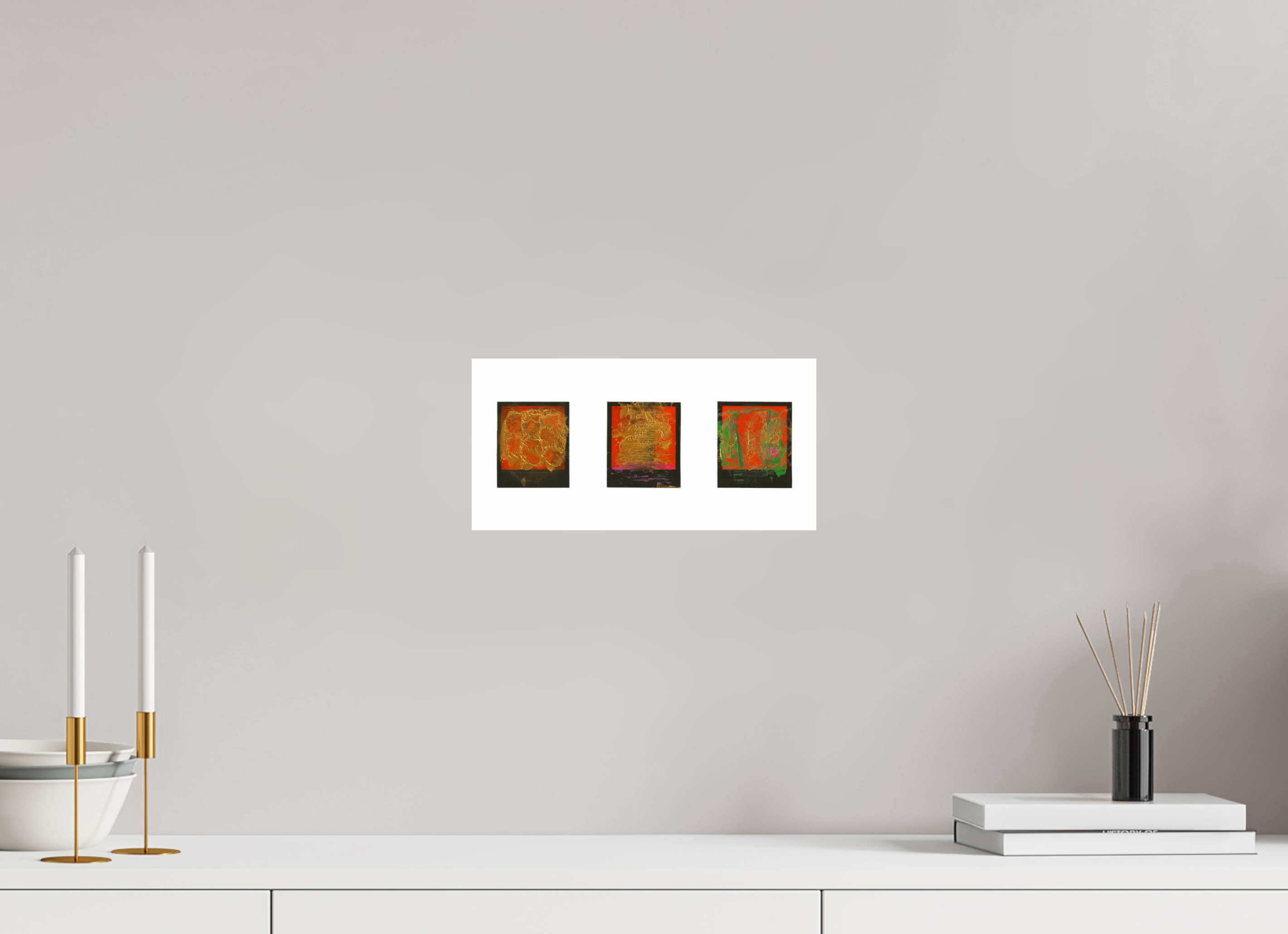 12 x 6″, Fine Art Print Polaroids