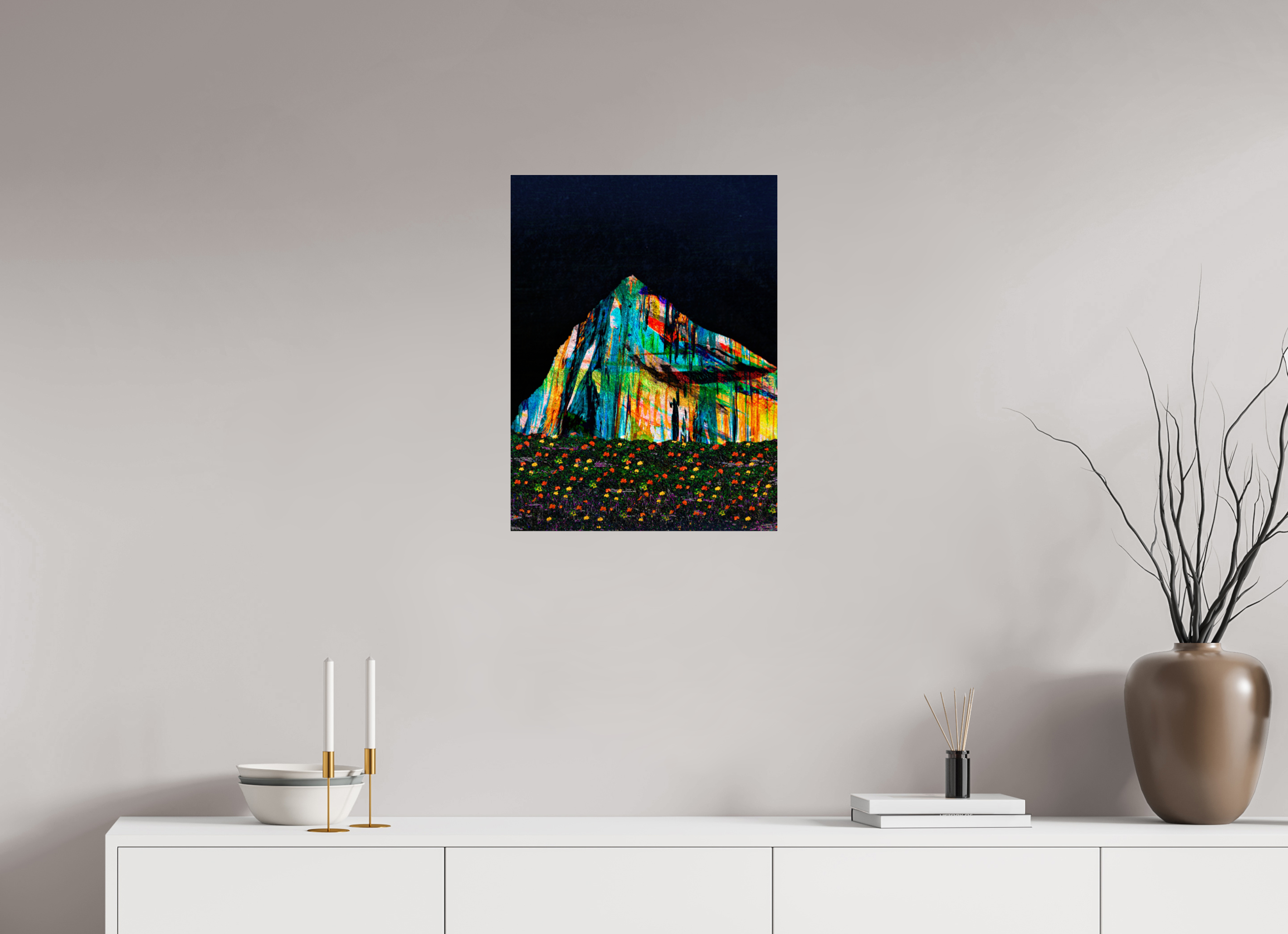 18 x 24″, Photo Print Under Acrylic Glass Meadows