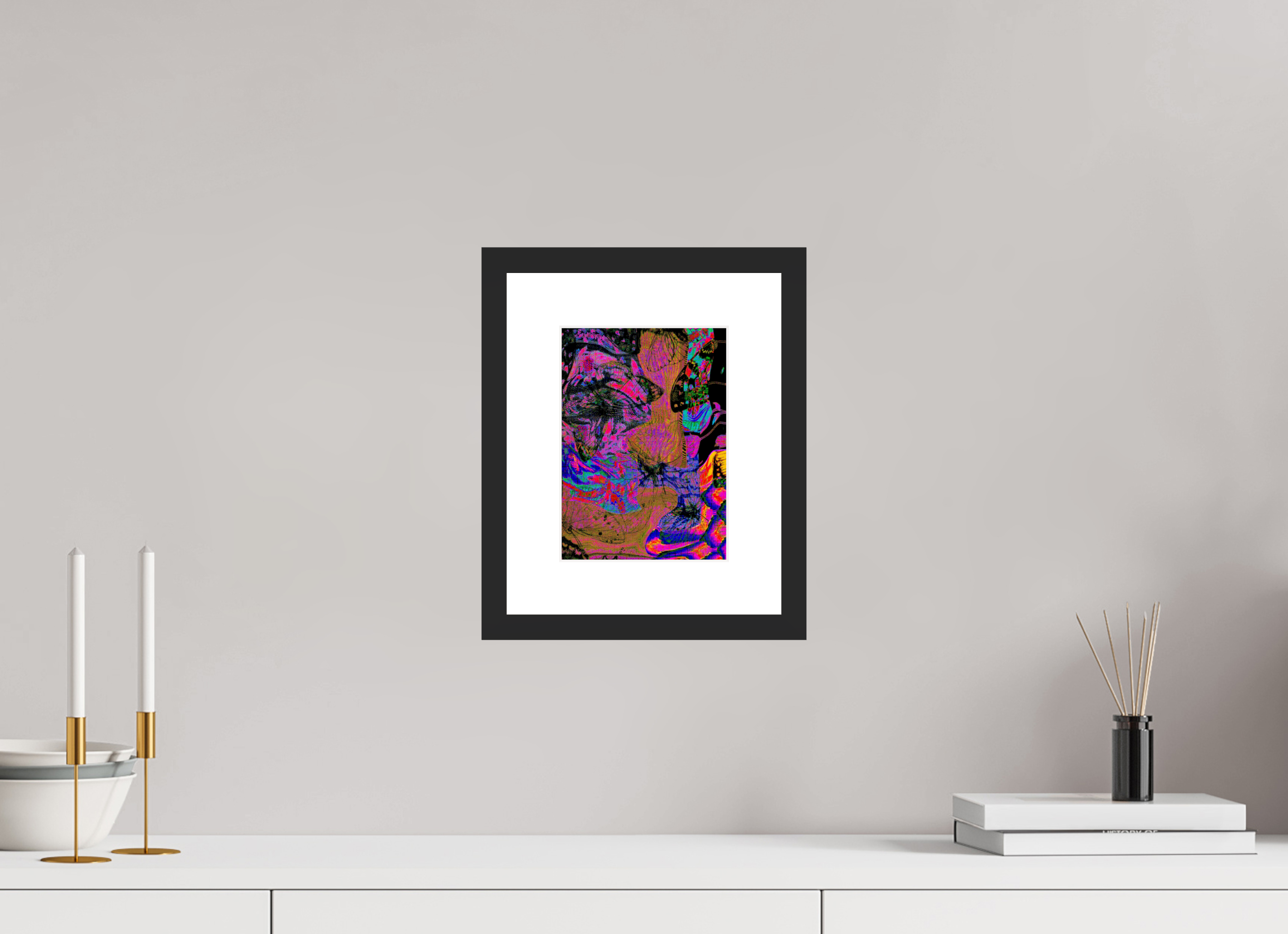 6 x 8.3″, Fuji Crystal Archive Print Framed (Black) Spencer's At The Mall
