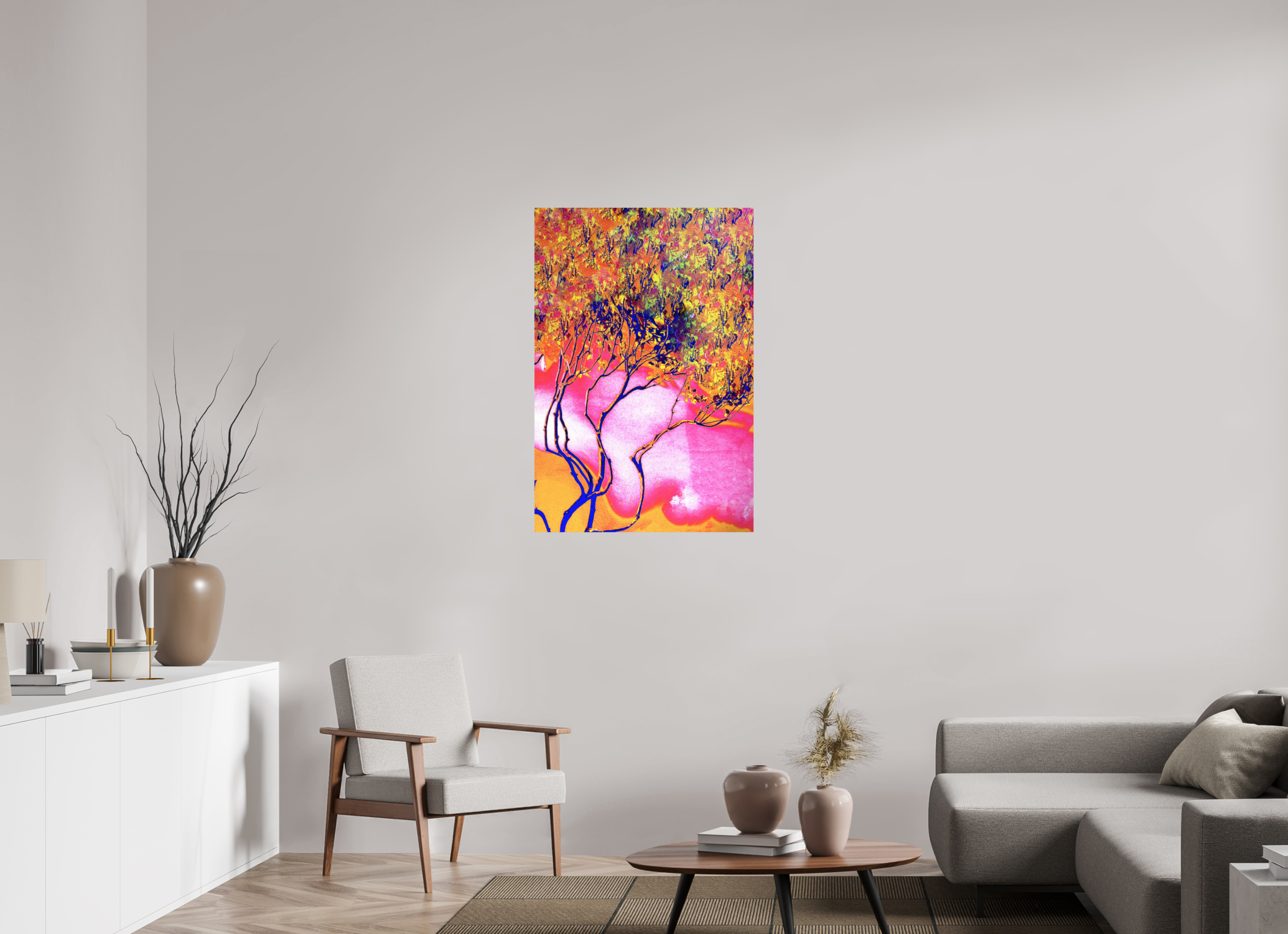 28 x 41.5″, Fine Art Print Burning Bush