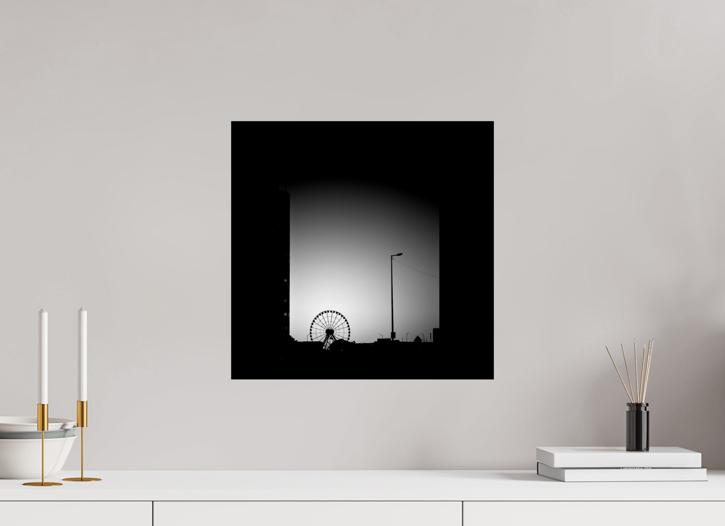 16.3 x 16″, Fine Art Print Navy Pier