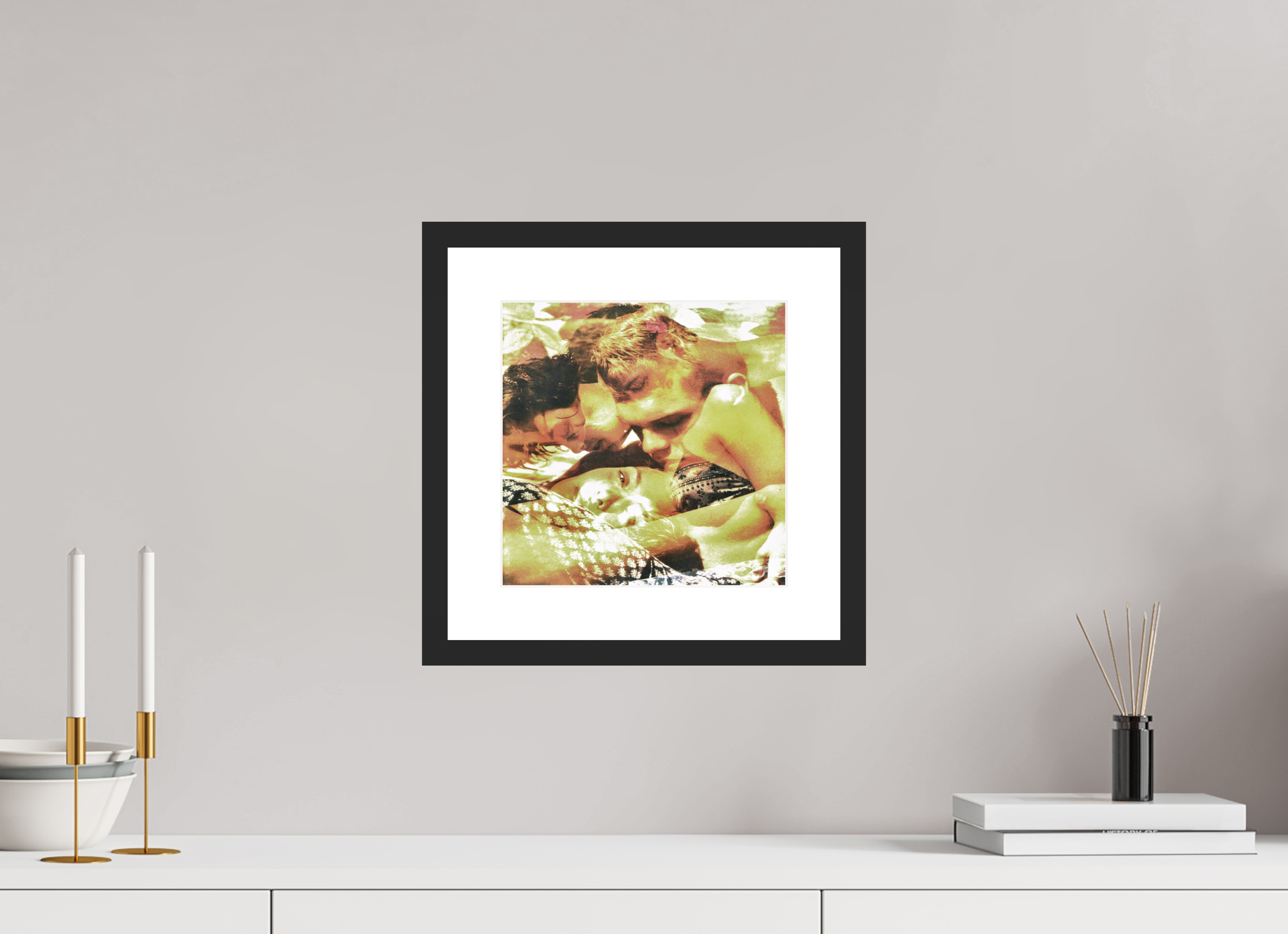10 x 10″, Framed #1 fitch