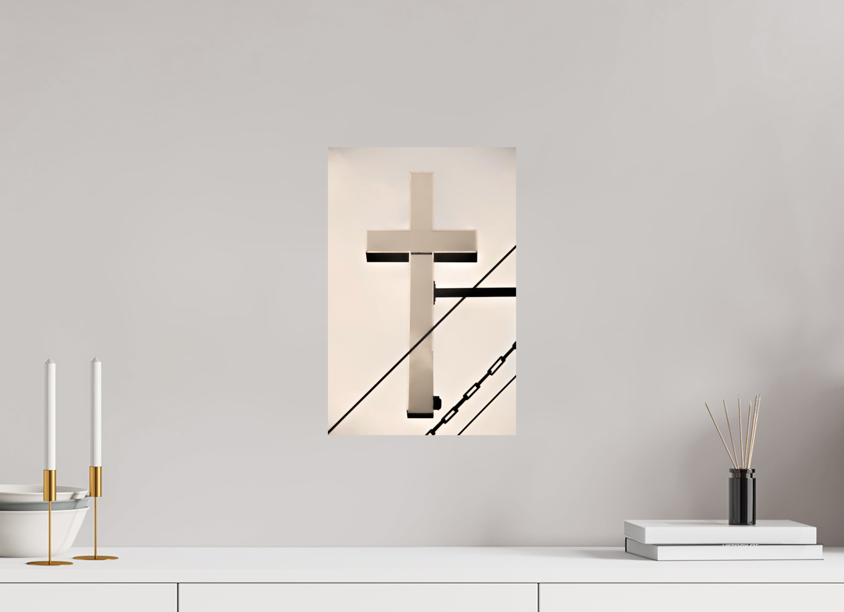 10 x 15.3″, Fine Art Print Catholic School