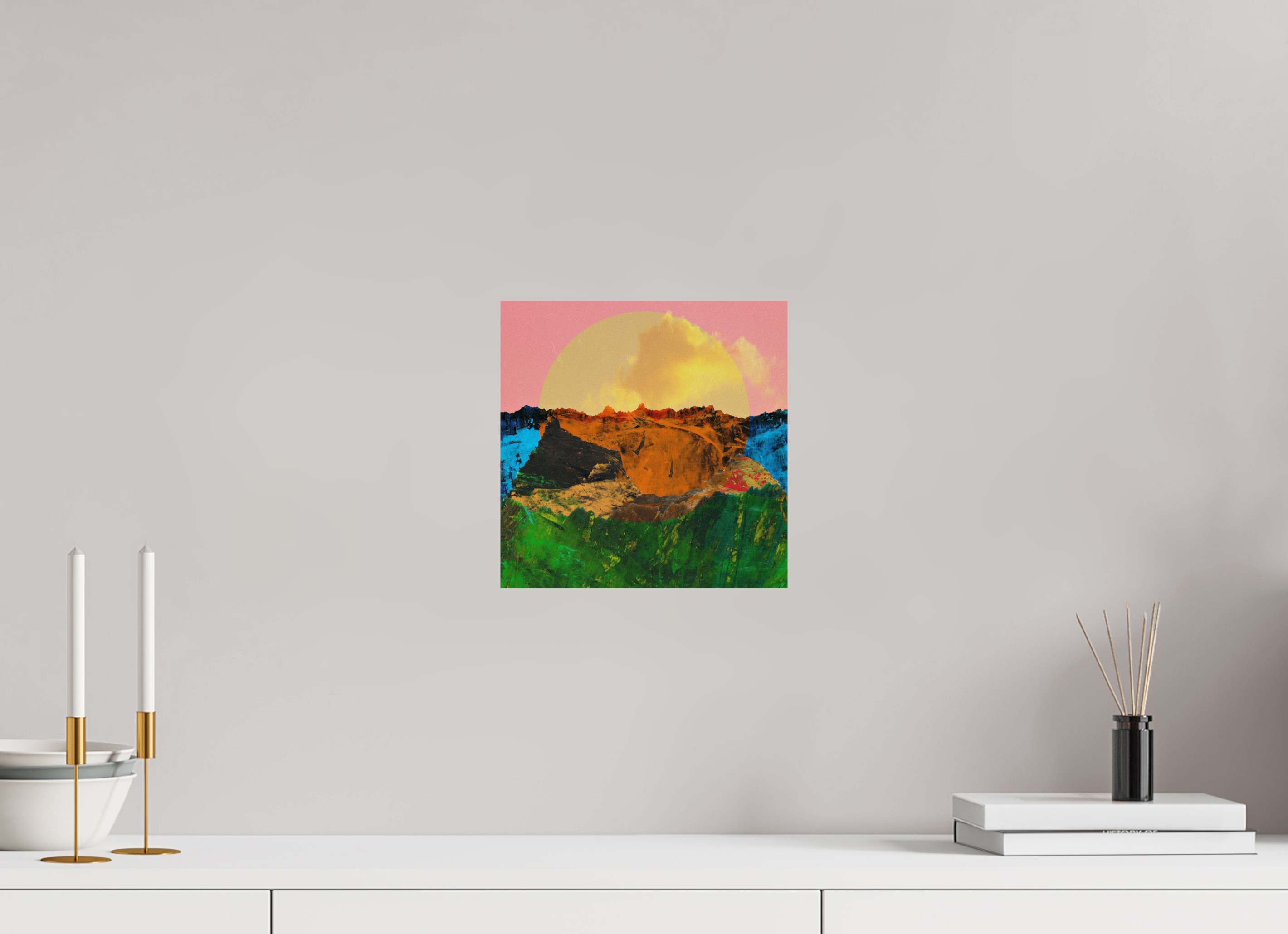 10 x 10″, Fine Art Print Canyons