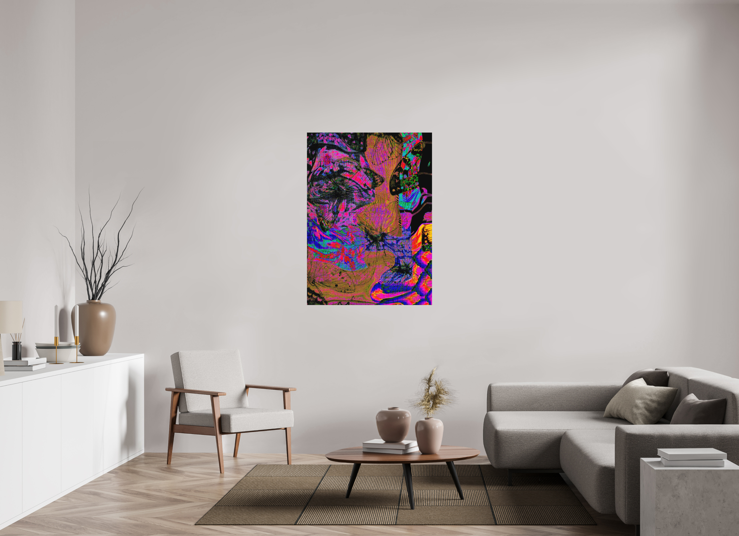 35 x 48.3″, Direct Print on Forex Spencer's At The Mall