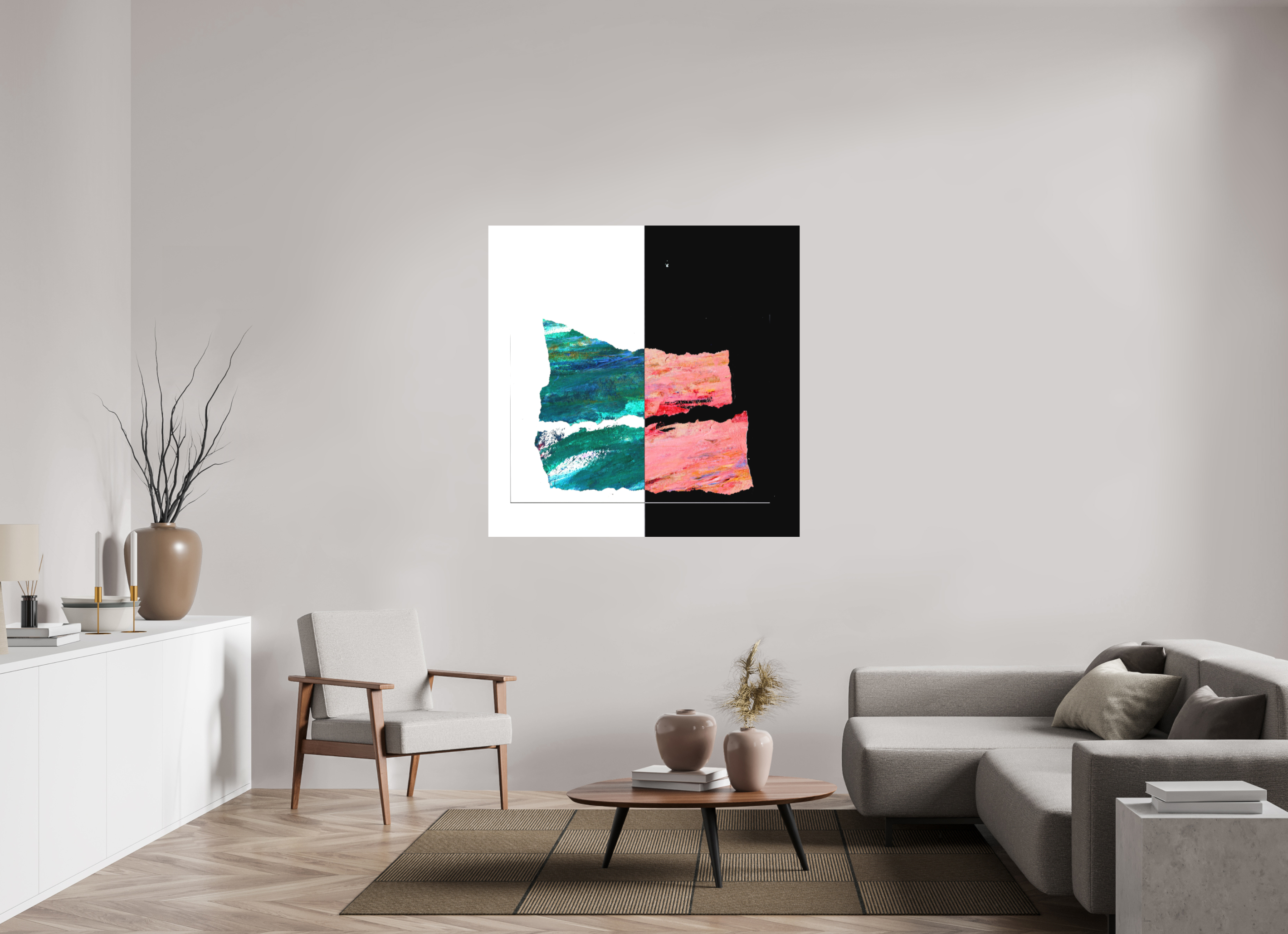 50 x 50″, Direct Print on Forex Two Sides