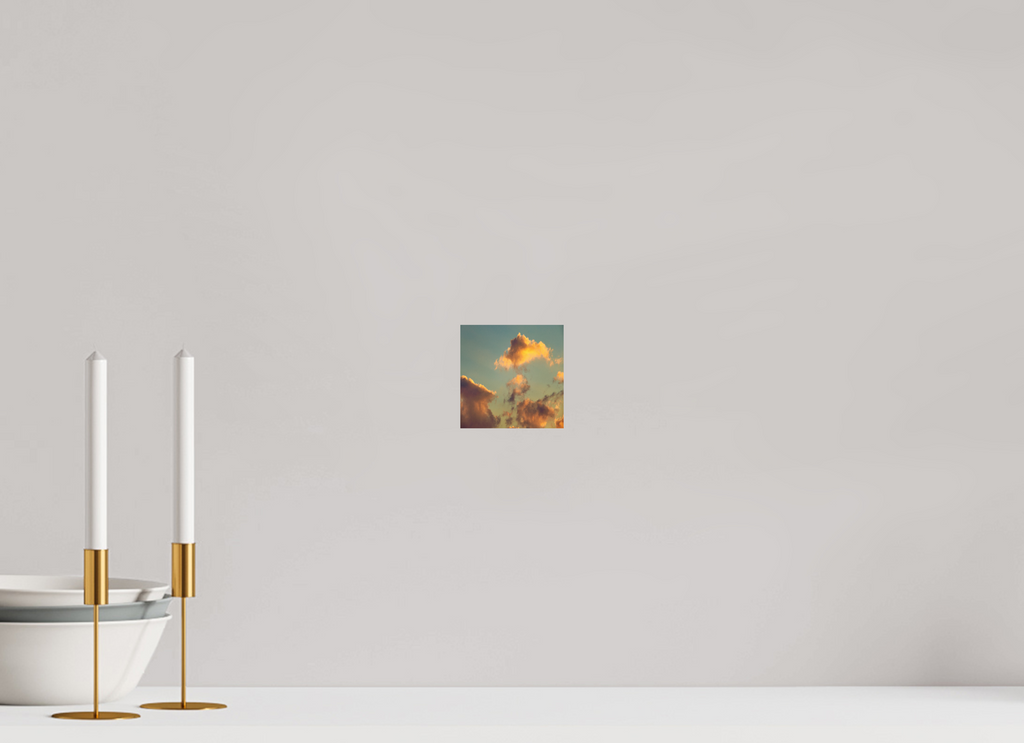 4 x 4″, Direct Print on Forex "Golden Hour"