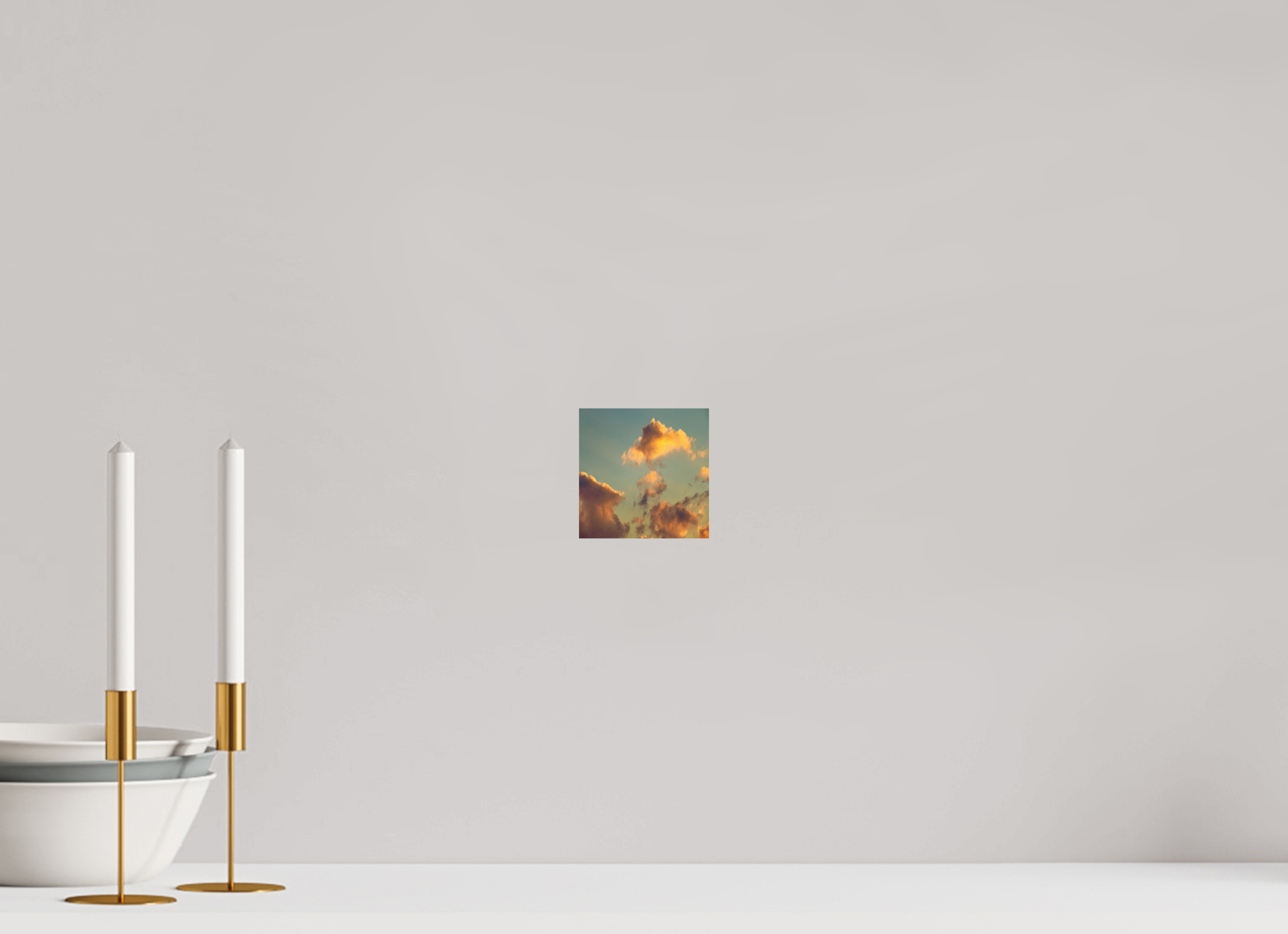 4 x 4″, Direct Print on Forex "Golden Hour"