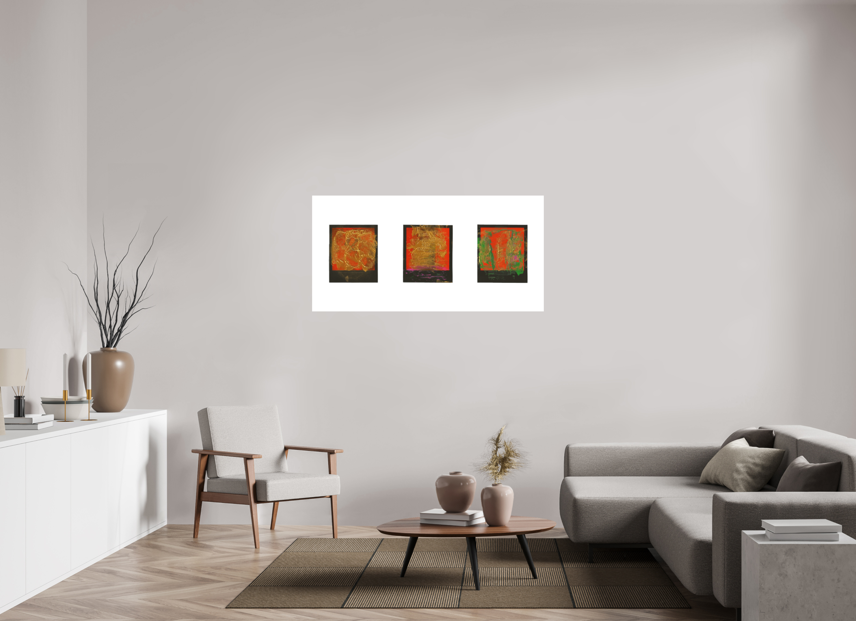 56 x 28″, Direct Print on Forex Polaroids