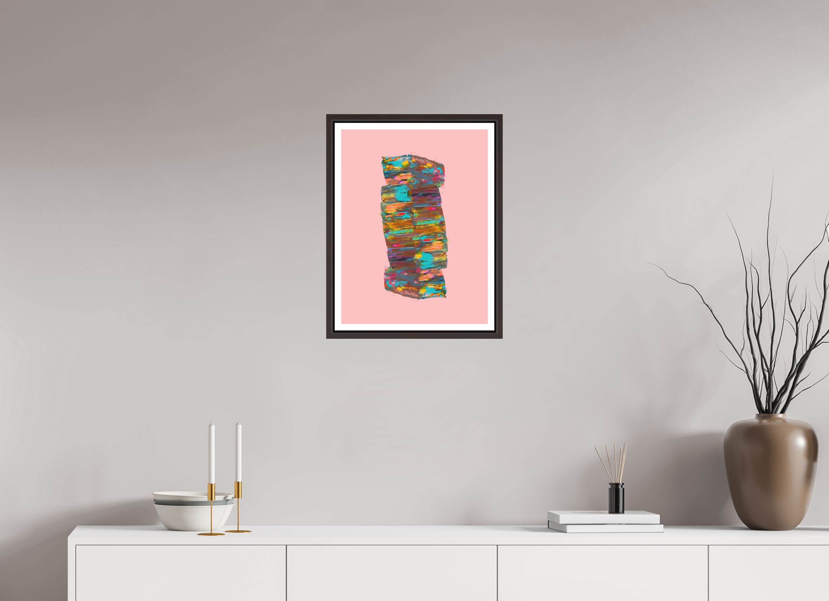 15 x 20″, Floater Frame (Alder Brown) Source