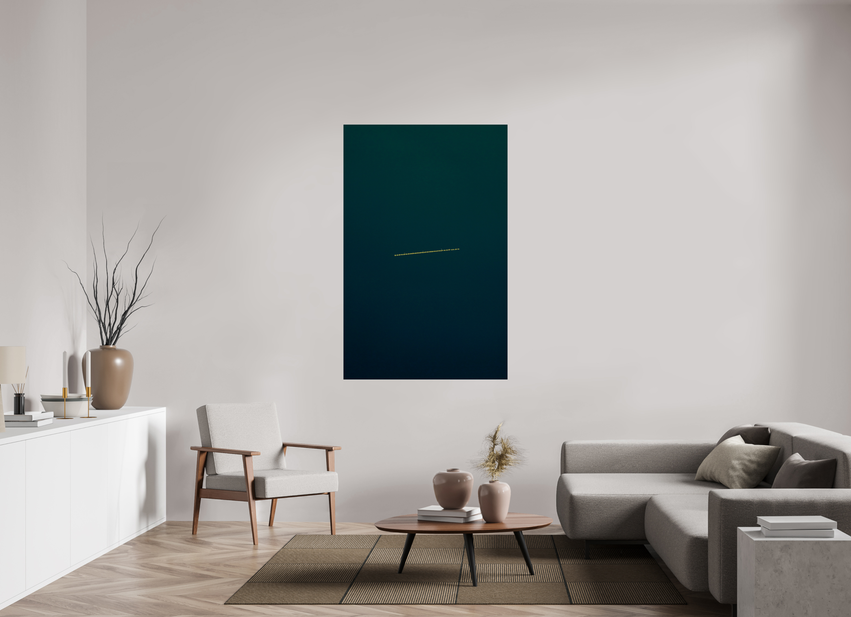 40 x 62.2″, Fine Art Print UFO