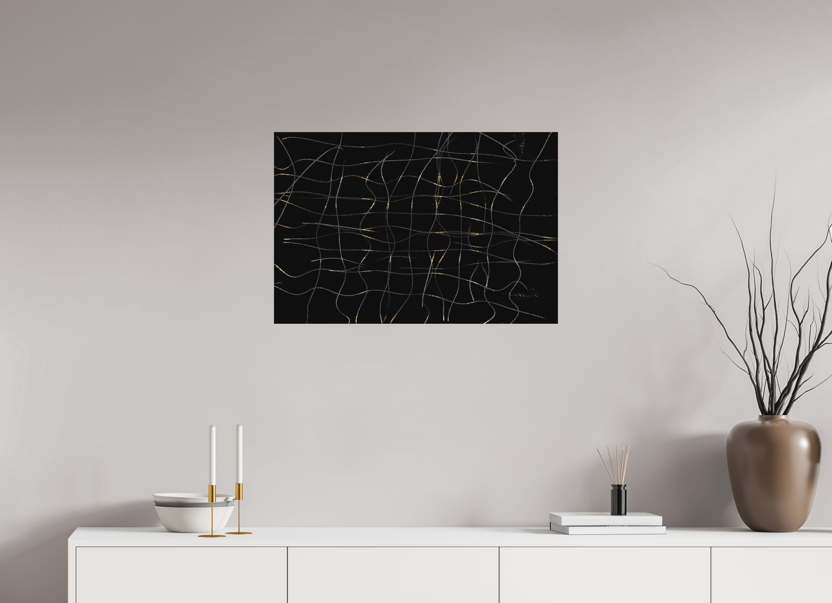 29.6 x 20″, Direct Print on Forex Snakes