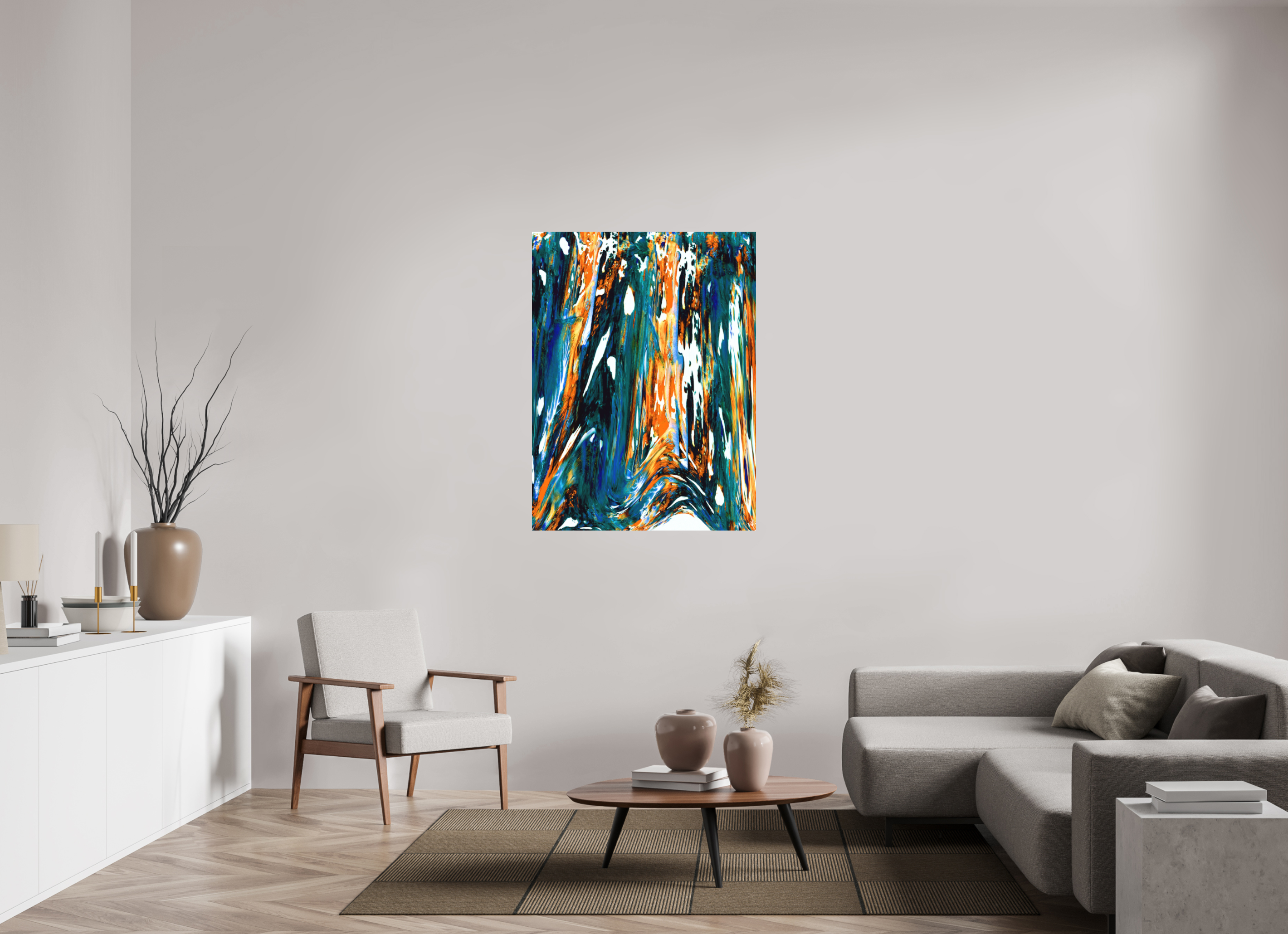 36 x 48″, Aluminum Dibond Ponds