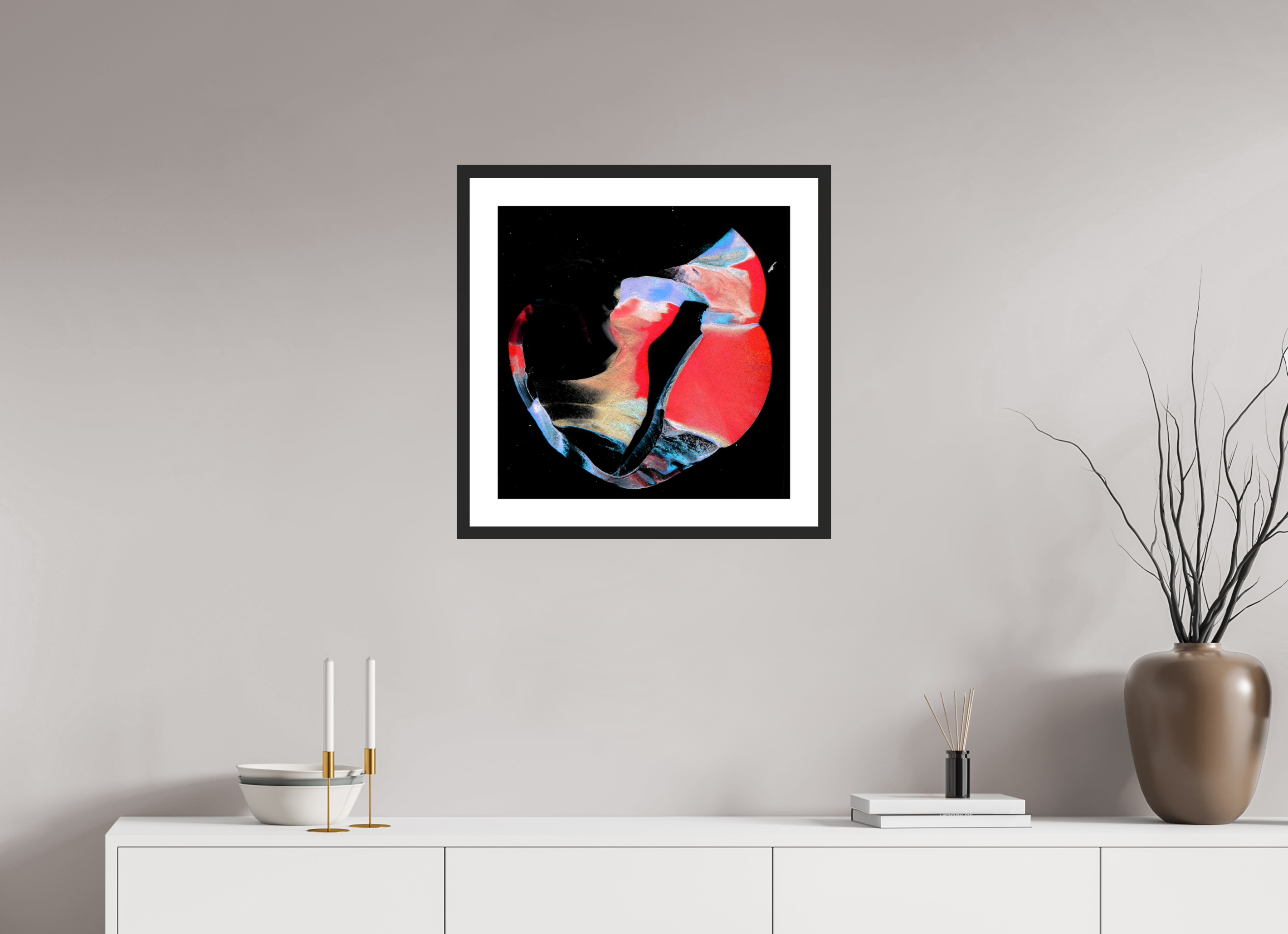 20 x 20″, Fuji Crystal Archive Print Framed Sands Of Times