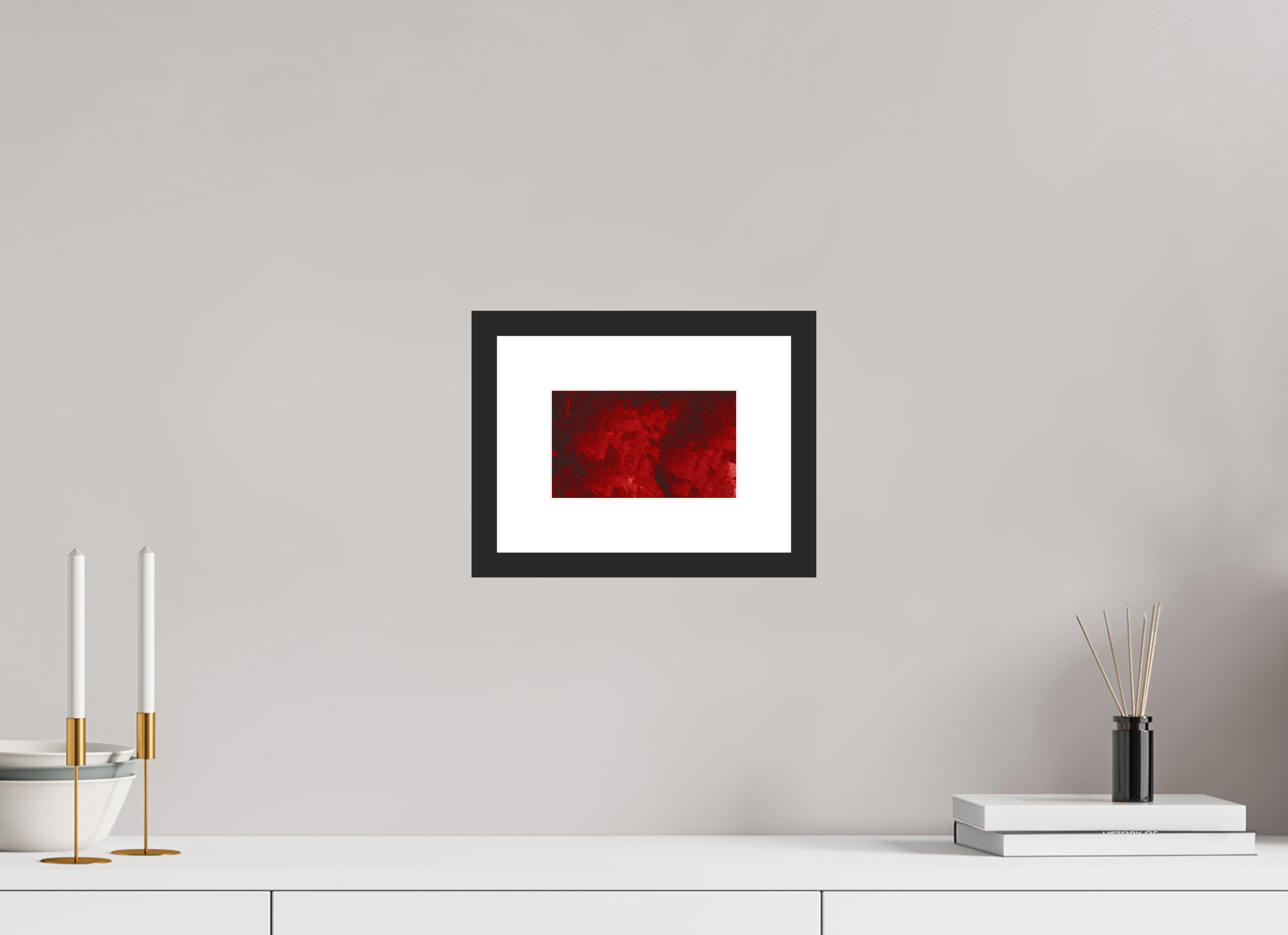 6.7 x 4″, Fuji Crystal Archive Print Framed (Black) Blood Drive