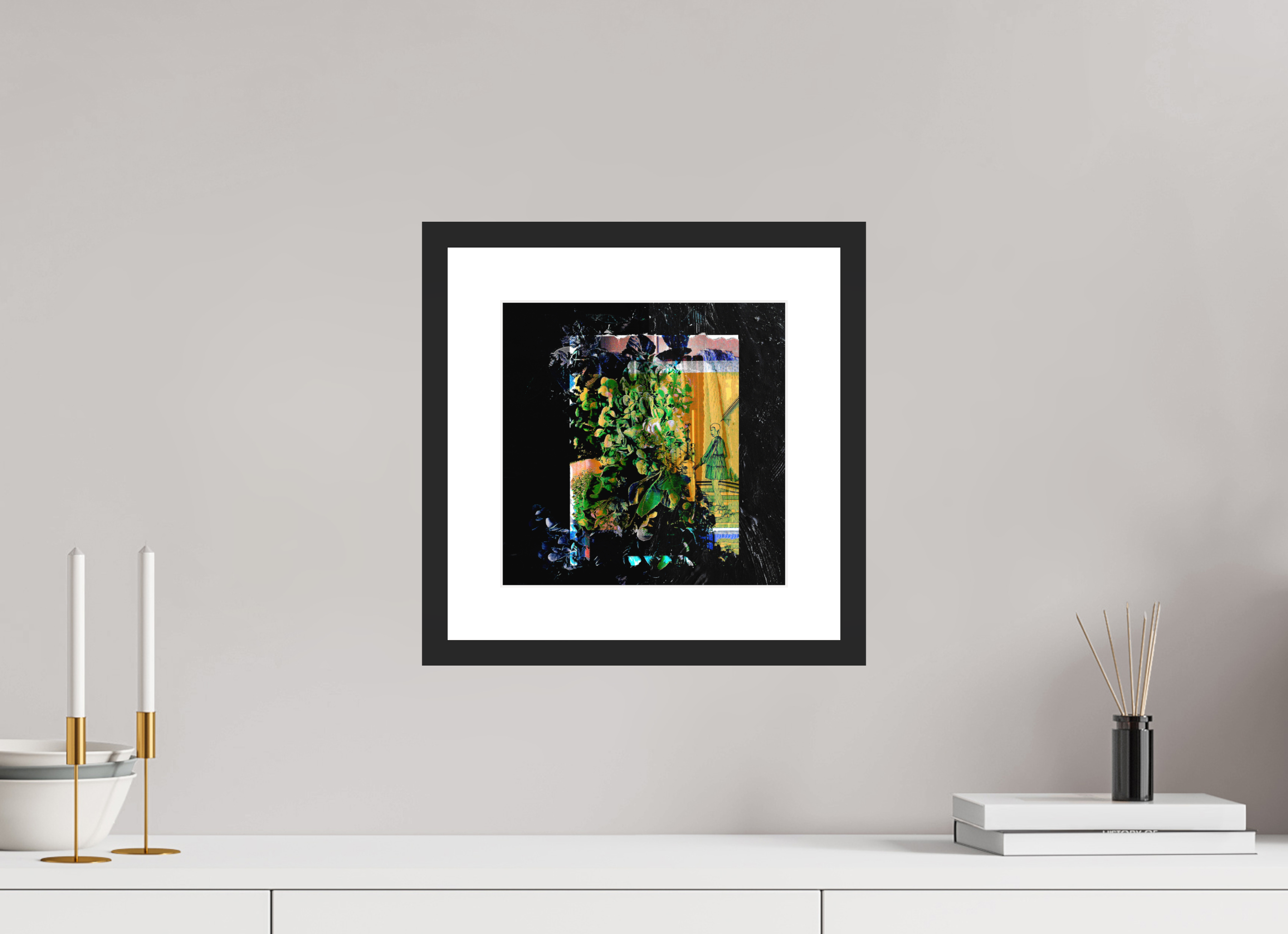 10 x 10″, Fuji Crystal Archive Print Framed (Black) Imposter Syndrome