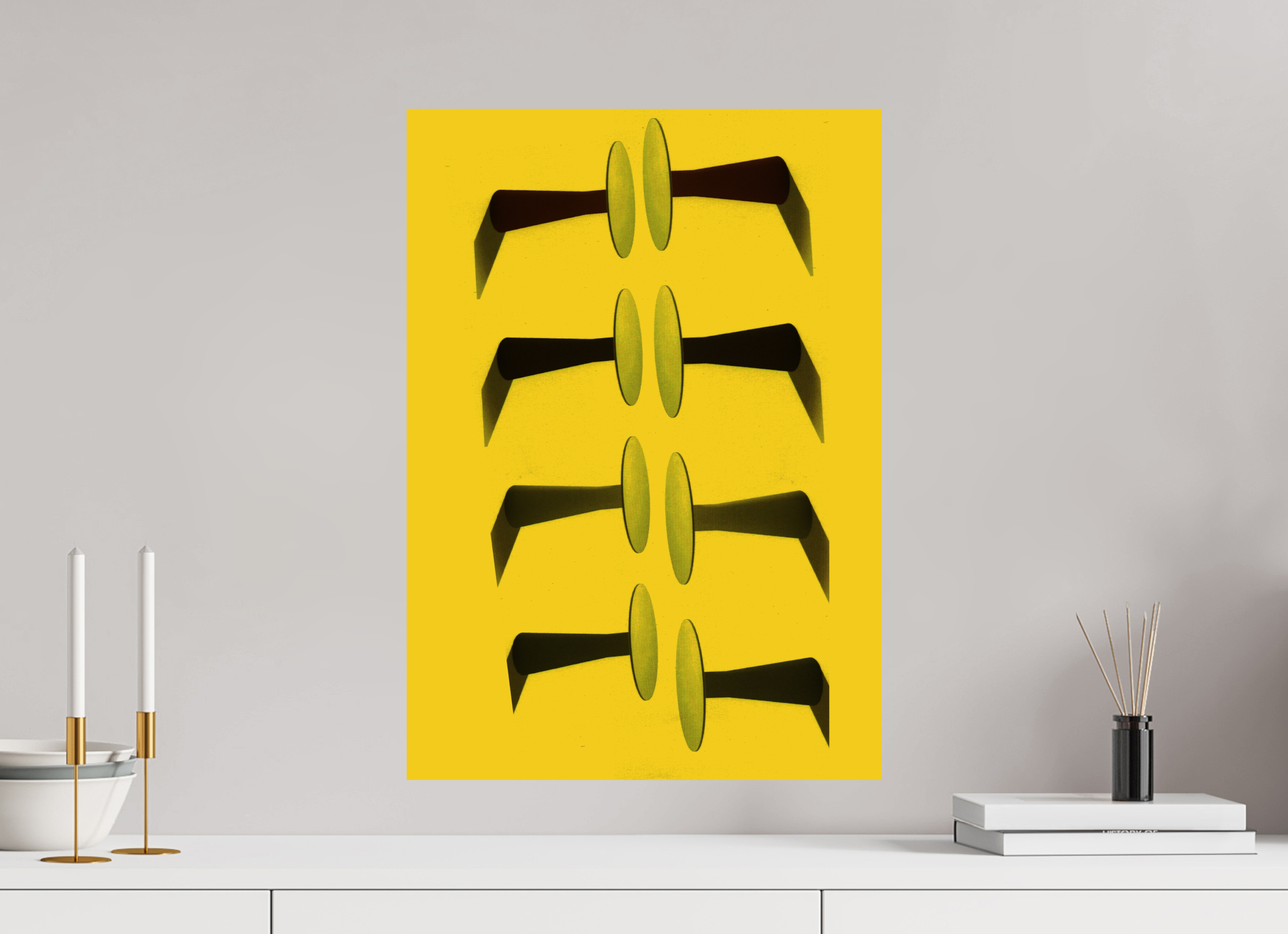 ISO A2 (42 x 59,4 cm), Fine Art Print Black Mesa
