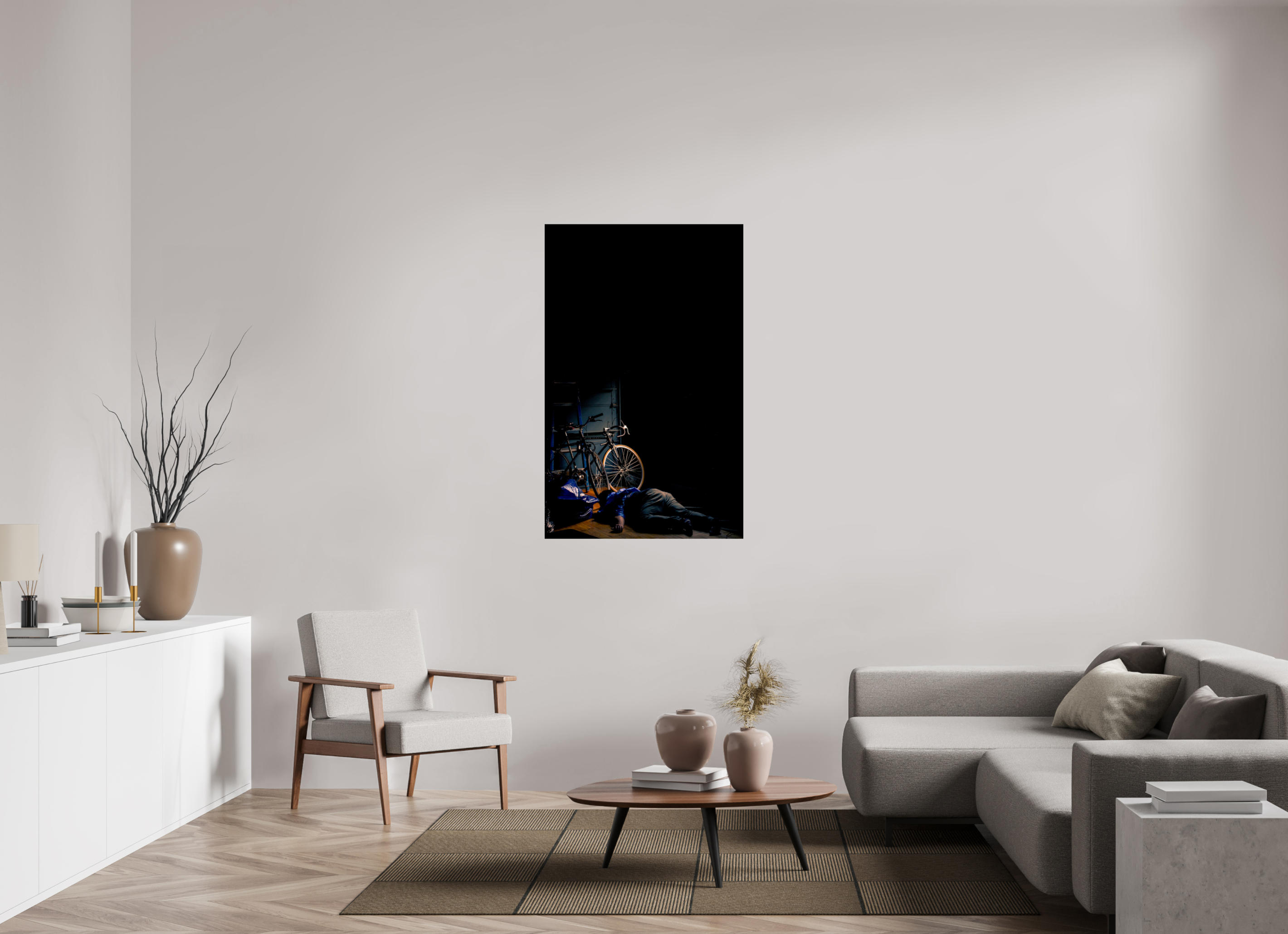 32 x 50.7″, Fine Art Print Tired