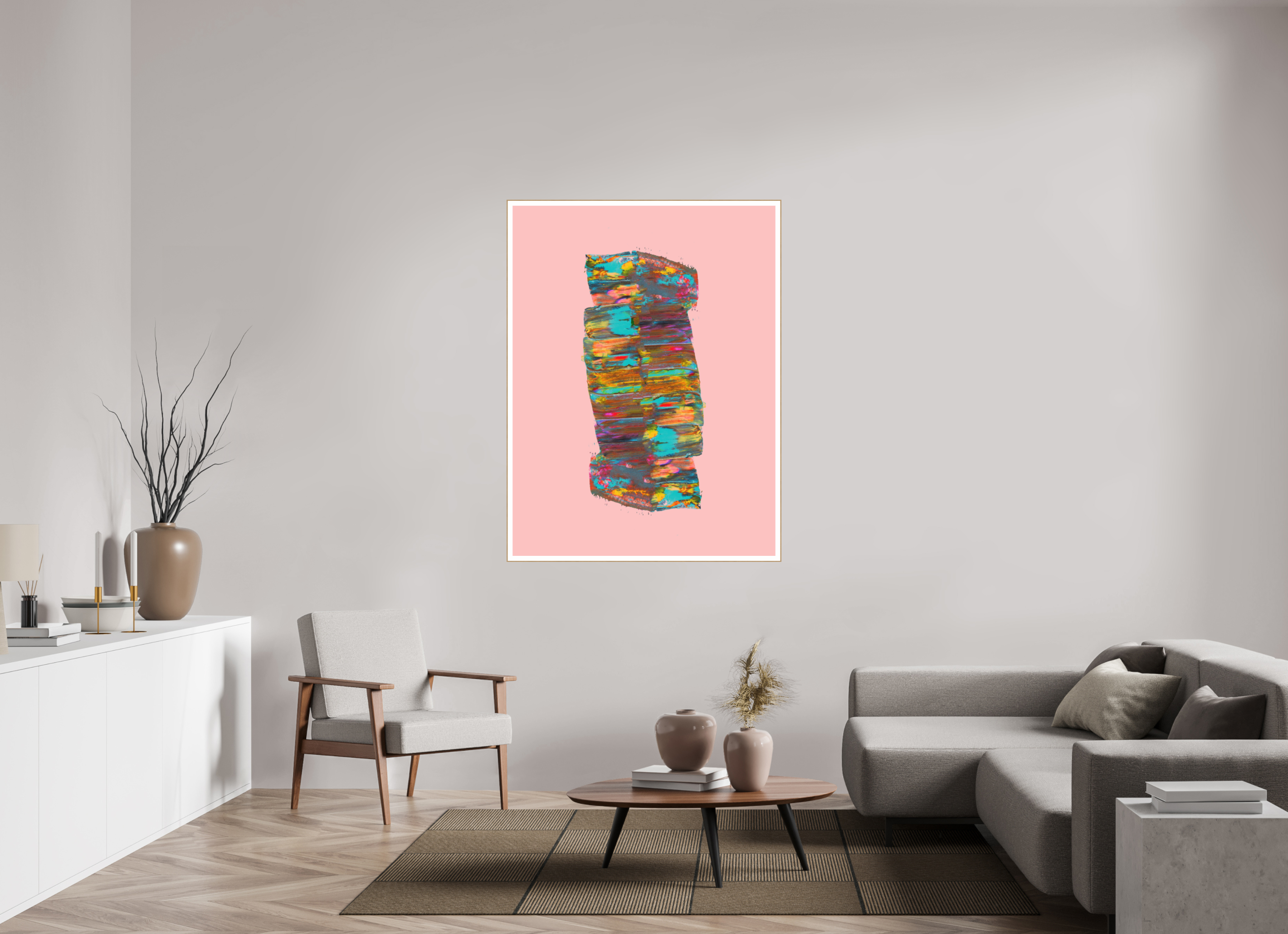 42 x 56″, Solid Wood ArtBox (Oak) Source