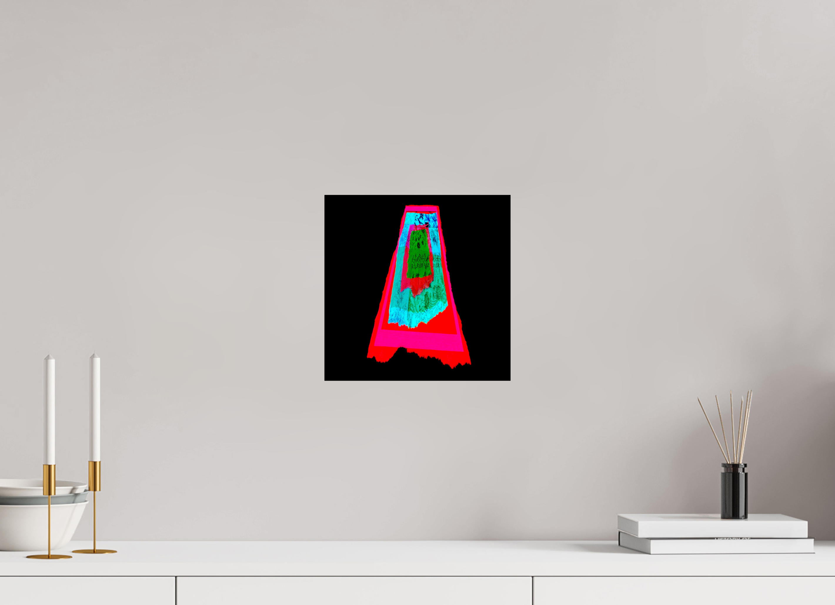 10 x 10″, Fine Art Print Drip 001