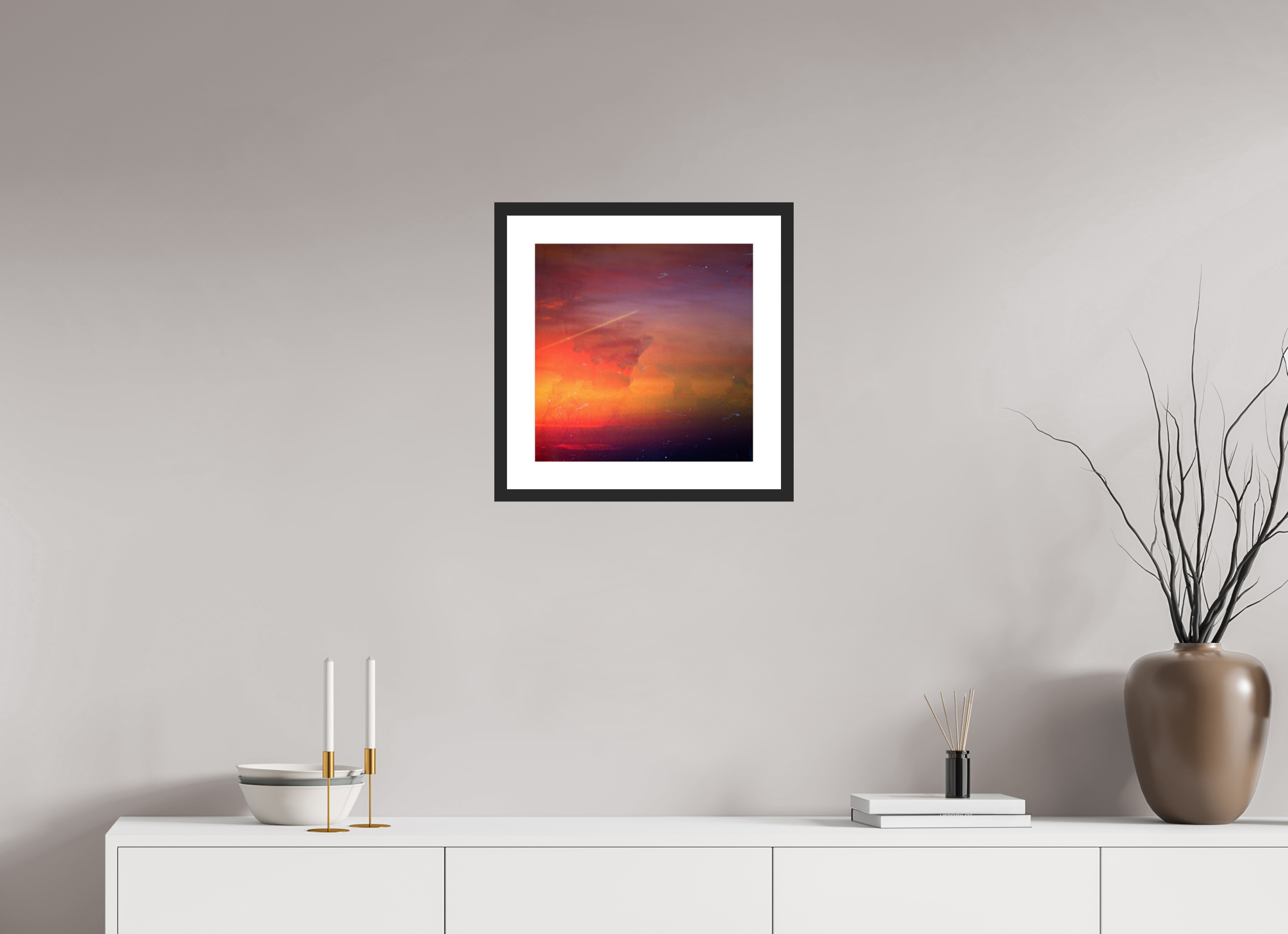 15 x 15″, Framed #1 sugar
