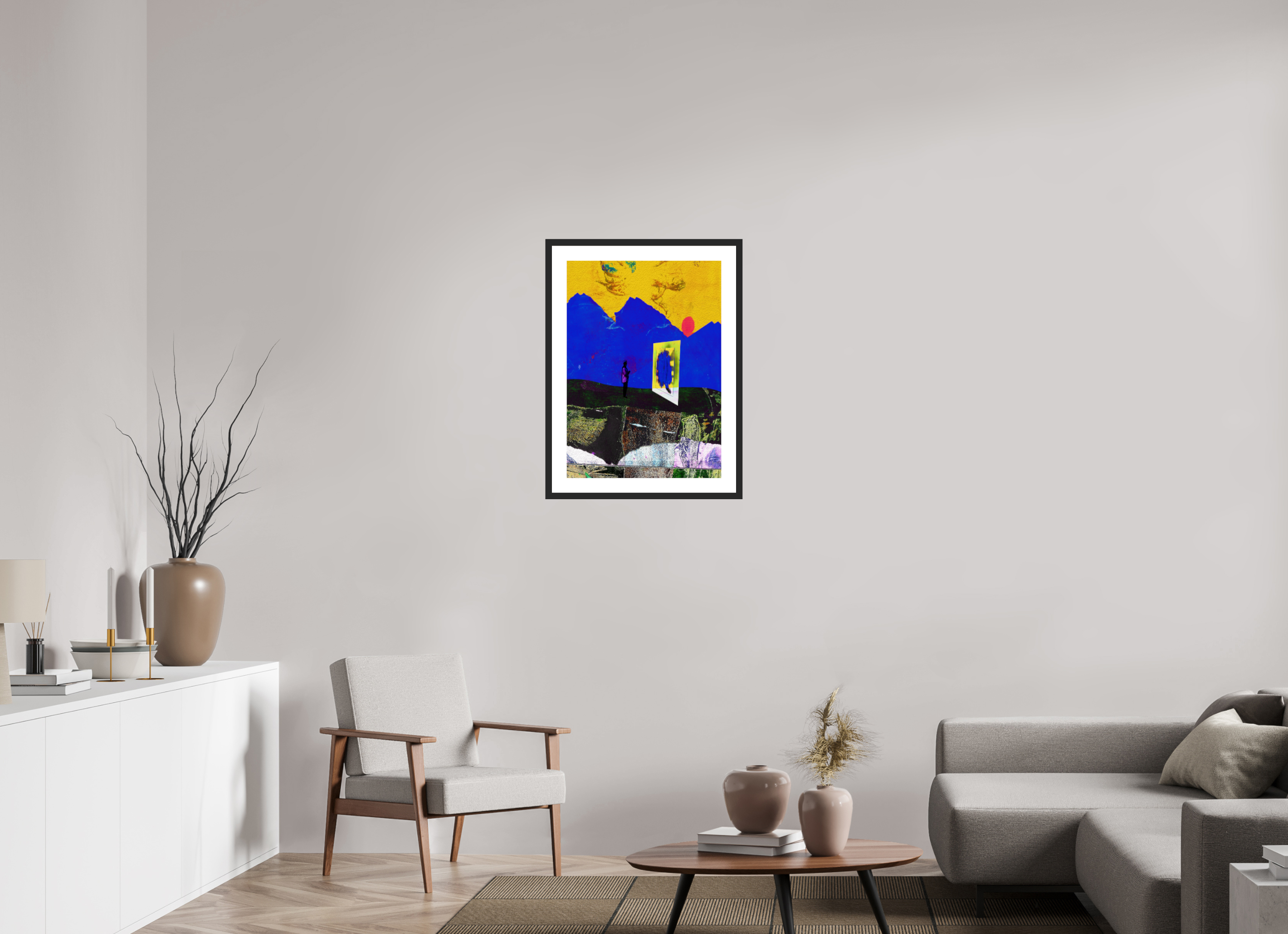 20 x 28″, Fuji Crystal Archive Print Framed (Black) Portals