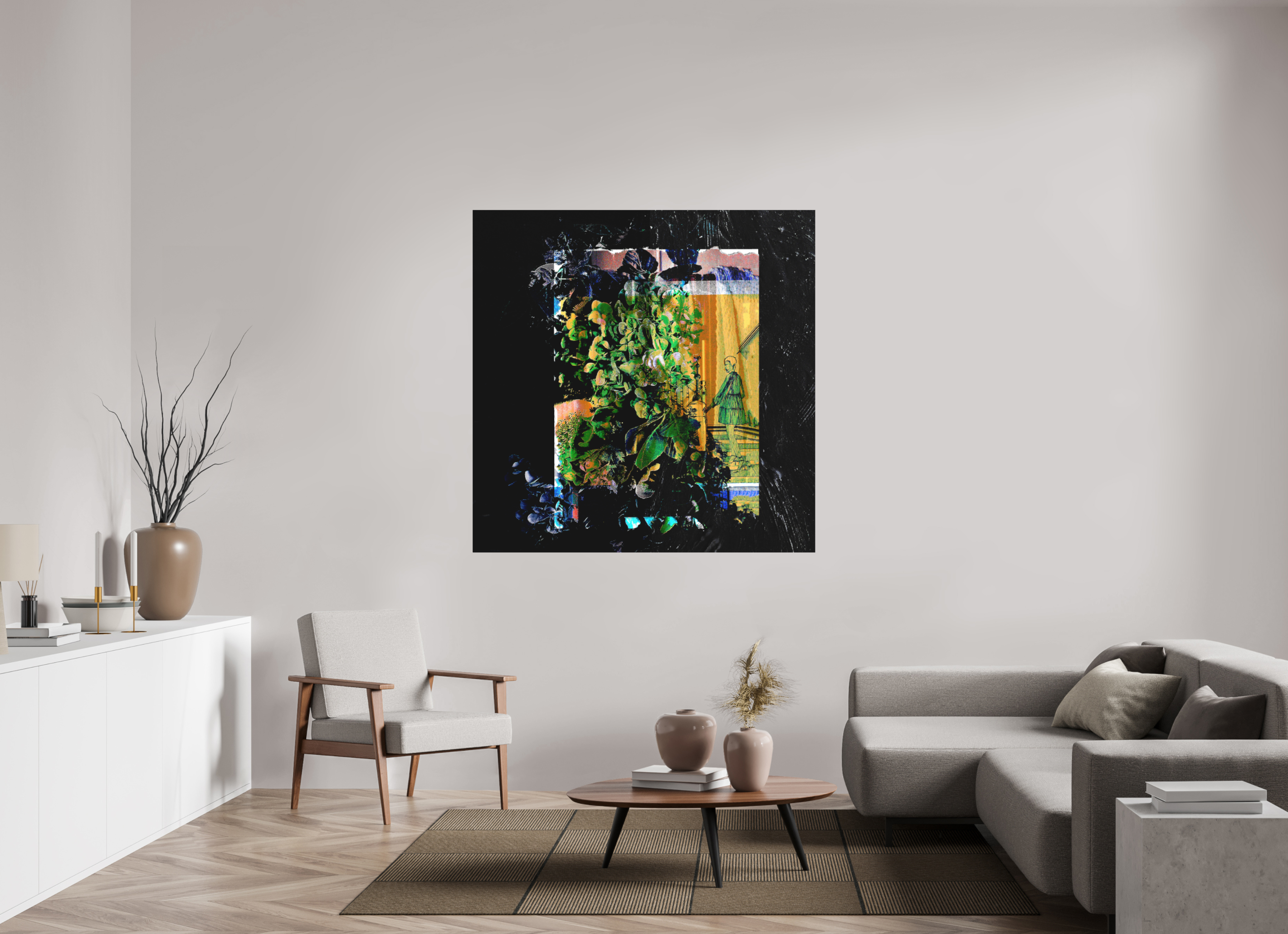 55 x 55″, Direct Print on Forex Imposter Syndrome