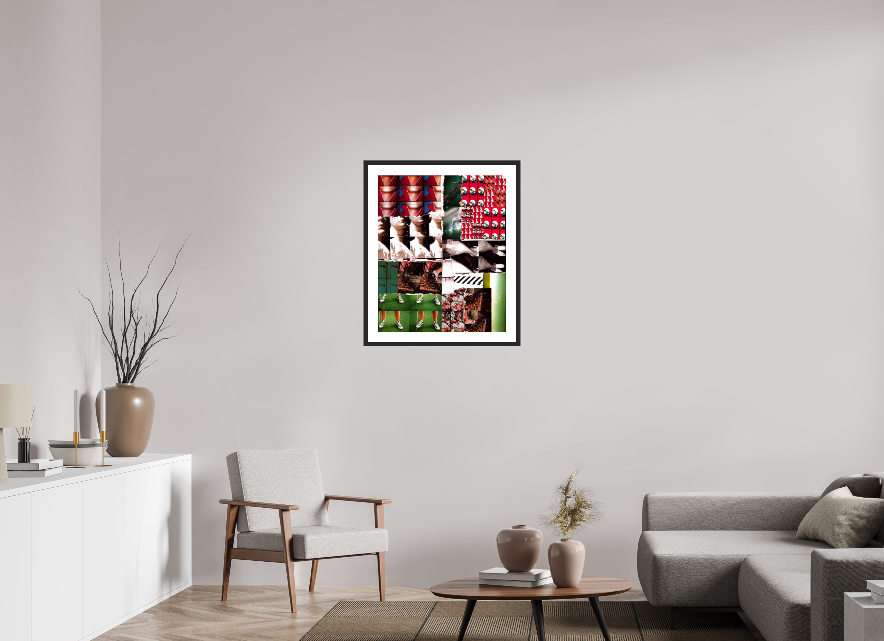 24 x 29.3″, Fuji Crystal Archive Print Framed (Black) Replication